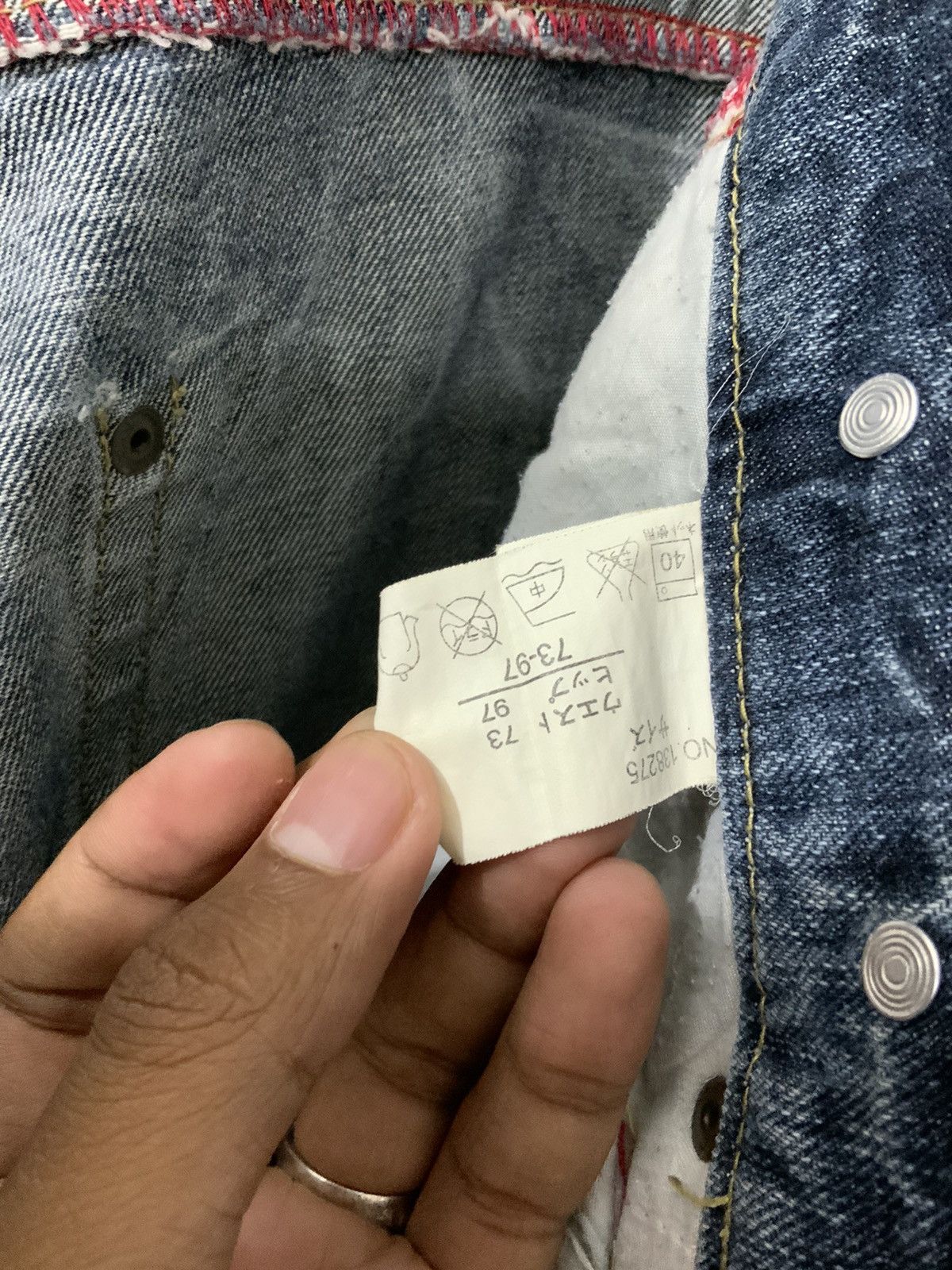 Unsound Rags Luxurious Original Jeans Patches Size US 34 / EU 50 - 20 Thumbnail