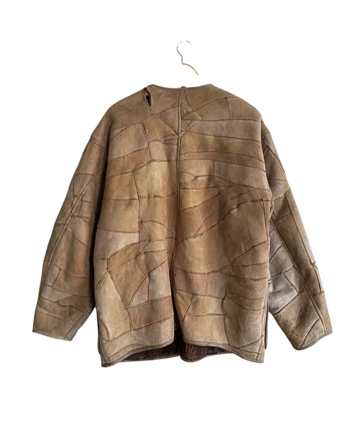 Hai Sporting Gear Vintage Hai Sporting Gear Patchwork Leather Jacket 1990s Size US M / EU 48-50 / 2 - 2 Thumbnail
