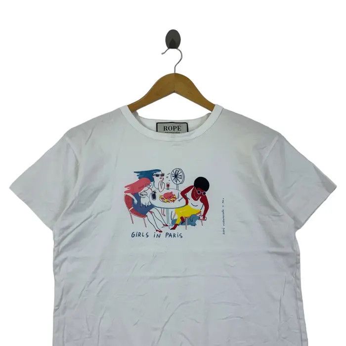 Vintage ROPE MADEMOISELLE x CAMILLE DE CUSSAC Tee Shirt Size S / US 4 / IT 40 - 2 Thumbnail