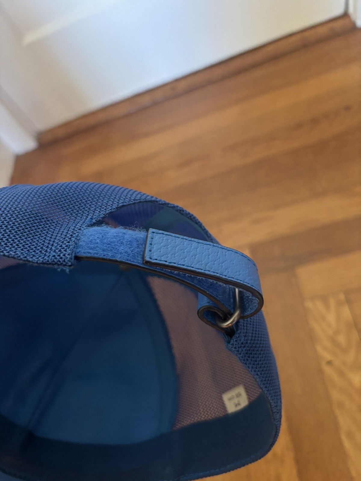 Gucci Blue Gucci Spellout Logo Hat Size ONE SIZE - 3 Thumbnail
