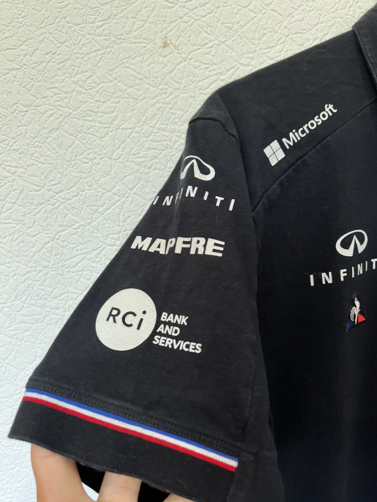 Le Coq Sportif Le Coq Sportif Vintage Infiniti Renault F1 Team Polo Shirt Size US XXL / EU 58 / 5 - 4 Thumbnail
