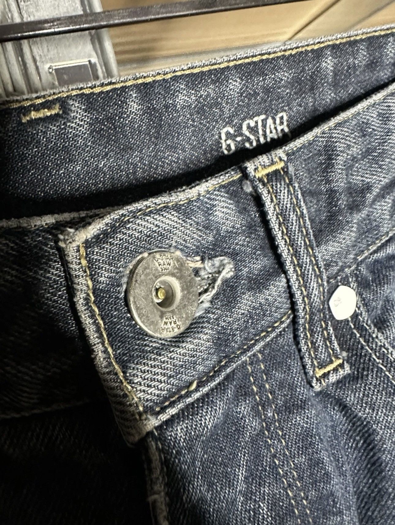 G-Star G-Star RAW Morris Jeans Denim Size 30 3301 Distressed Wash Size US 30 / EU 46 - 8 Thumbnail