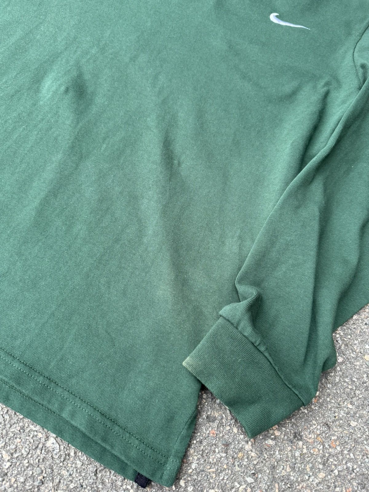 Nike Vintage 2000s Nike Rugby Sweatshirt Y2K Size US M / EU 48-50 / 2 - 5 Thumbnail