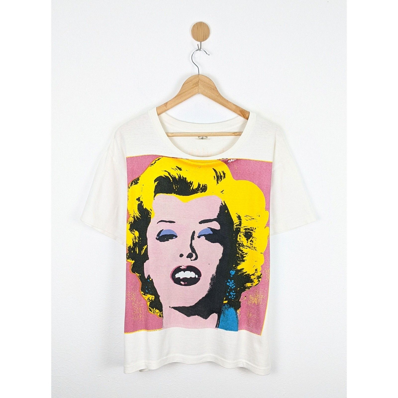 Japanese Brand RNA Inc Marilyn Monroe Pop Art shirt Size US L / EU 52-54 / 3 - 1 Thumbnail