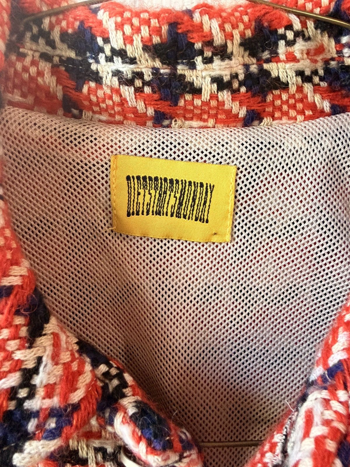 Diet Starts Monday Diet Starts Monday Knitted Tweed Shirt Short Sleeve Size US S / EU 44-46 / 1 - 3 Thumbnail
