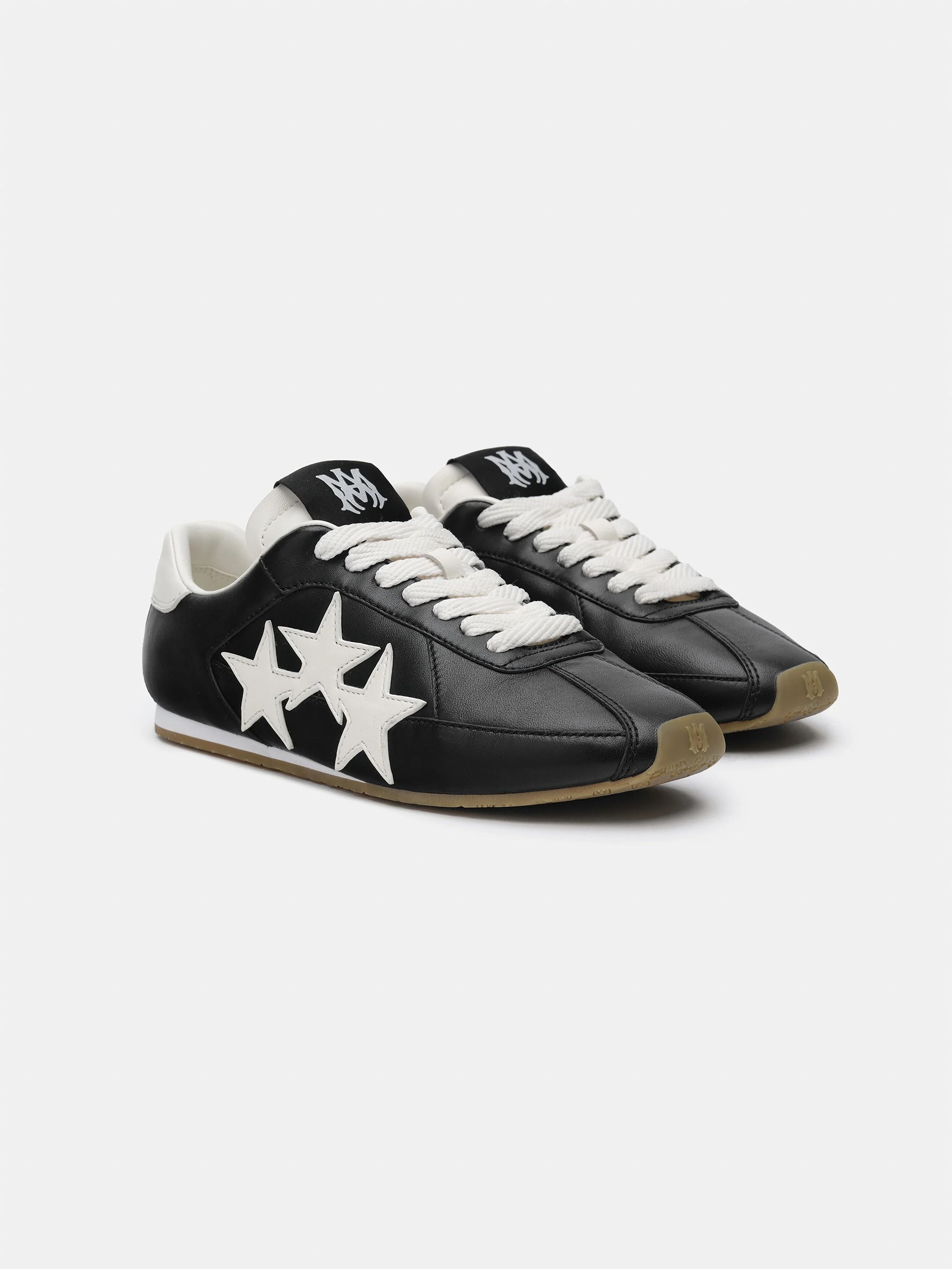 Amiri os11x0326 Pacific Flats Sneakers in Black/White Size US 11 / IT 41 - 4 Thumbnail