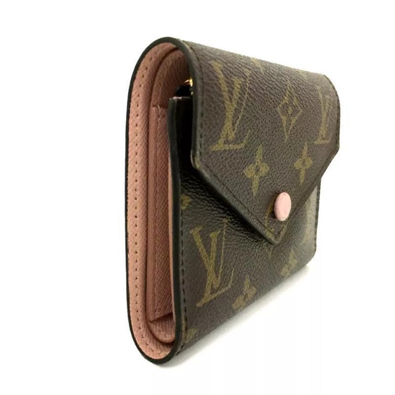 Louis Vuitton Louis Vuitton Monogram Victorine Wallet Rose Ballerine Size ONE SIZE - 7 Thumbnail
