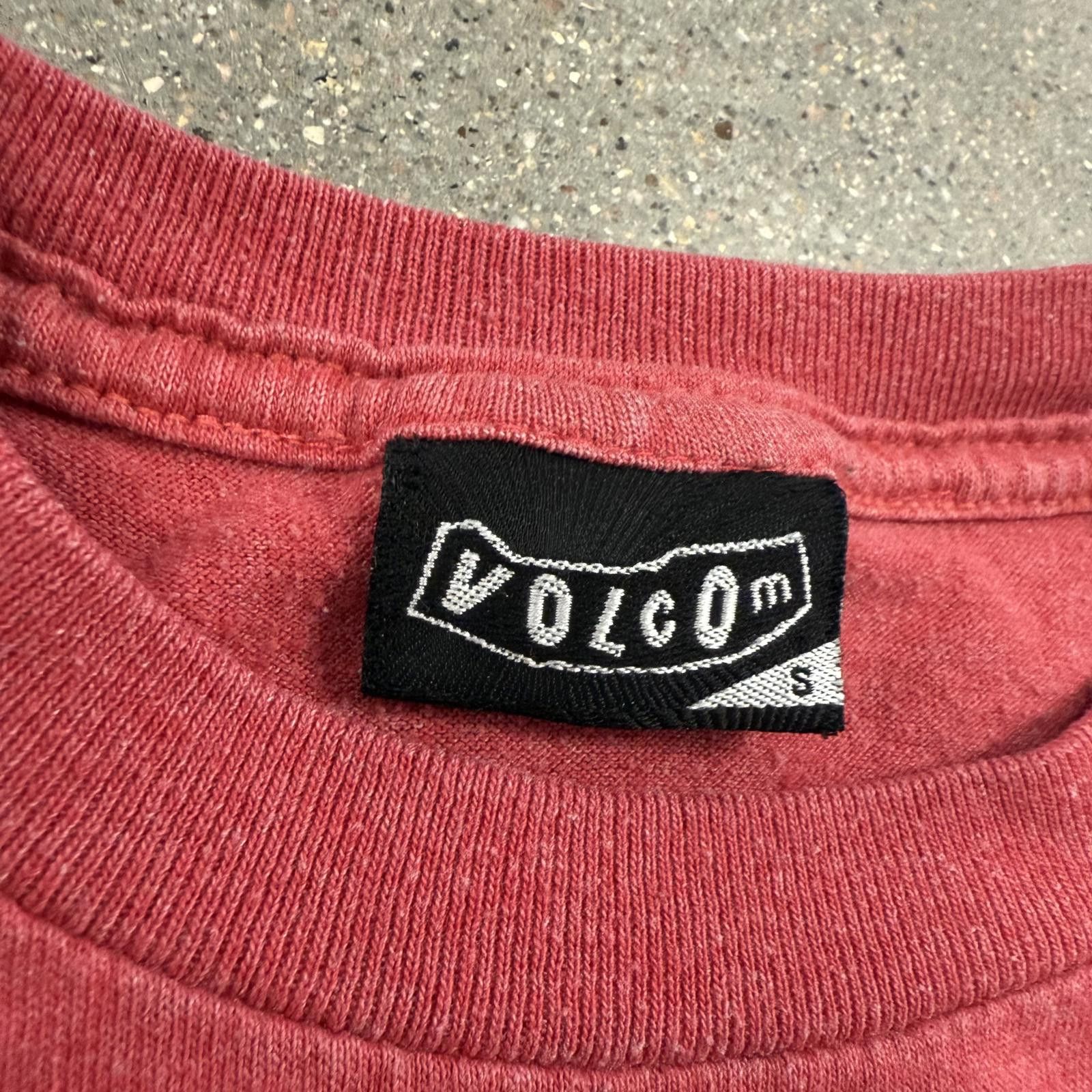 Volcom Vtg 00s Volcom Stone Logo Tee - Red Men's S Size US S / EU 44-46 / 1 - 3 Thumbnail