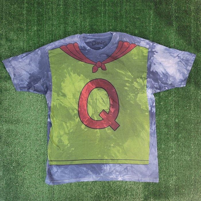 Nickelodeon Nickelodeon Doug Quailman Shirt XL Funny Costume TV Show