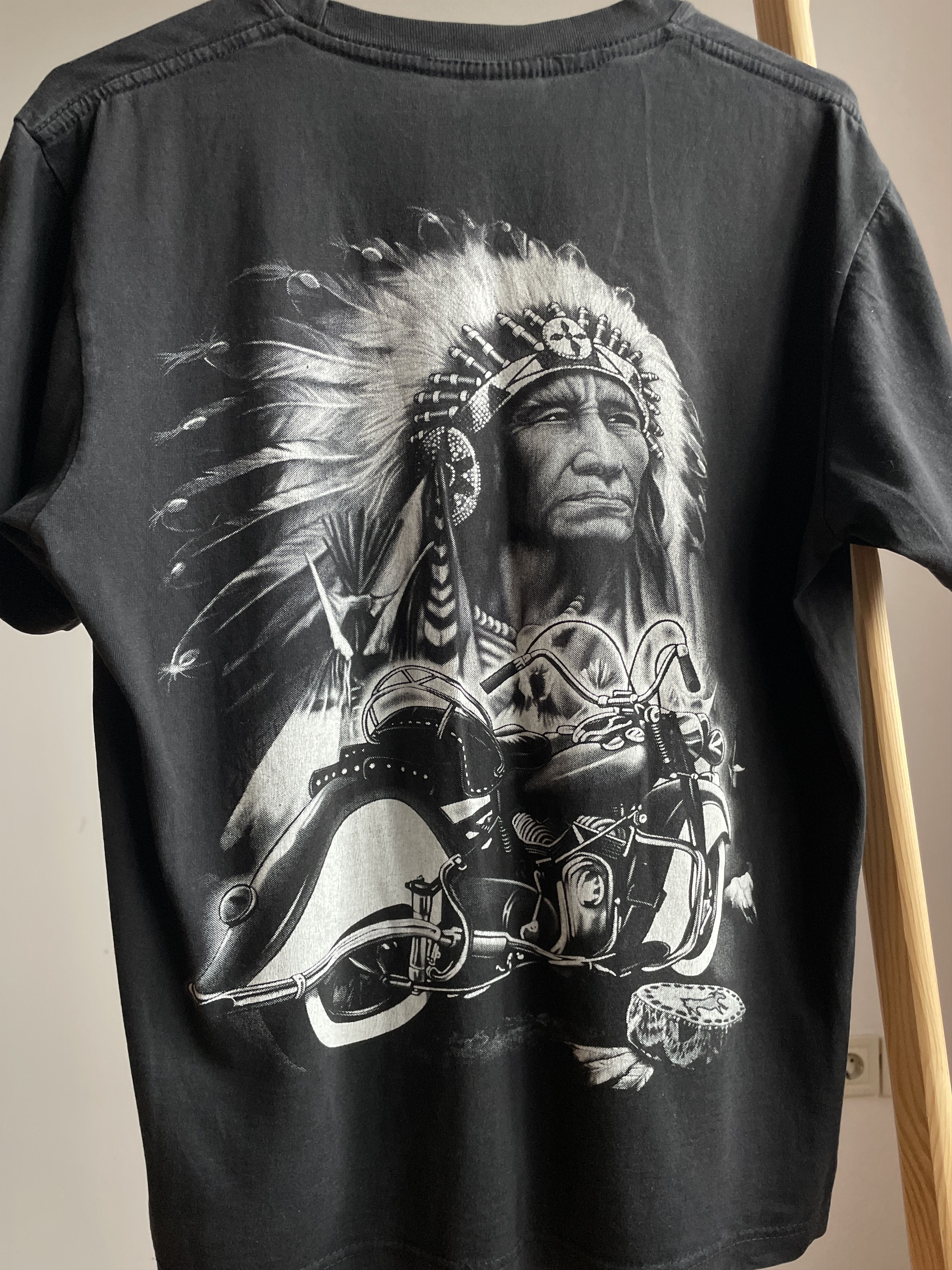Native × Vintage Indian Motorcycles Vintage 90's T-Shirt Size M Size US M / EU 48-50 / 2 - 4 Thumbnail