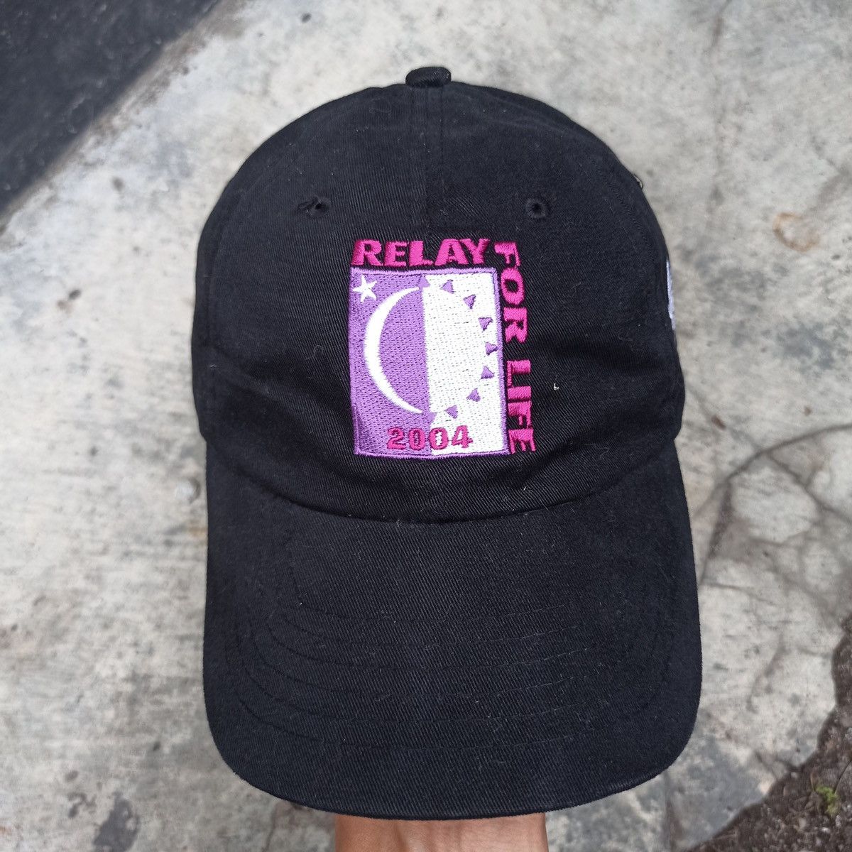 Vintage Vintage 2004 Relay For Life Cancer Marathon Event hat Size ONE SIZE - 2 Thumbnail