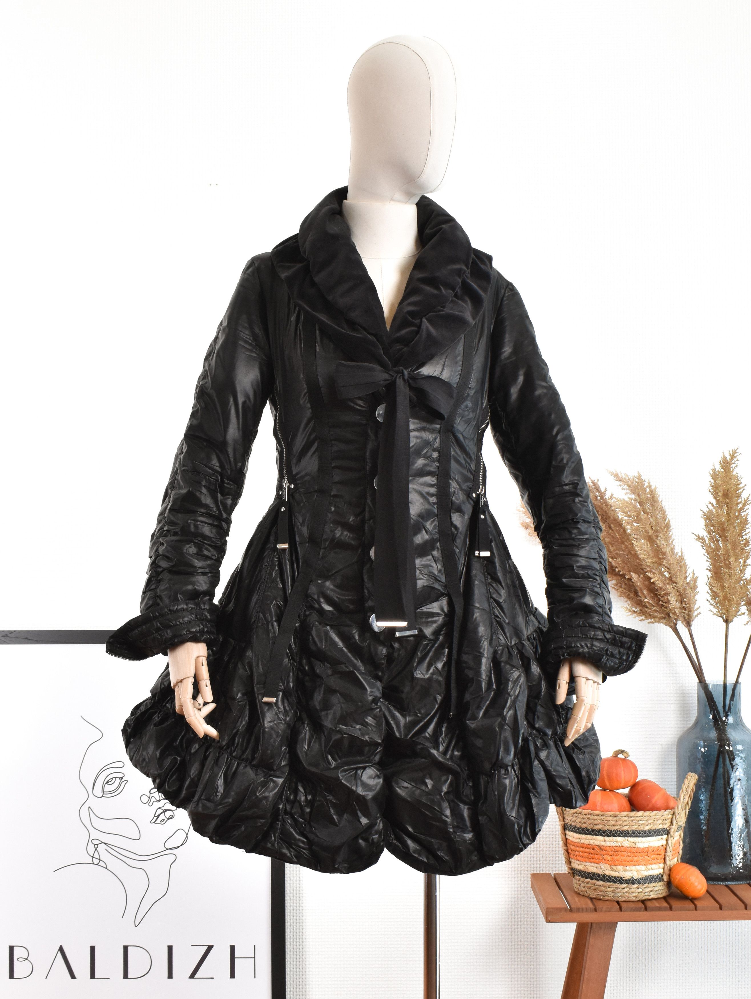 Other HIGH USE Ruffles Bell Jacket Snaps Zippers Lagenlook Size L / US 10 / IT 46 - 2 Thumbnail