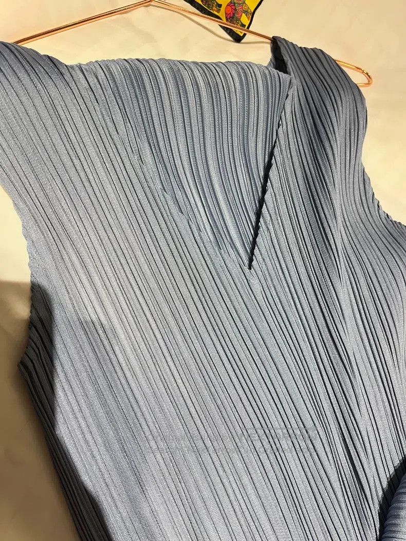 Issey Miyake Issey Miyake Gray Vest Size L / US 10 / IT 46 - 3 Thumbnail