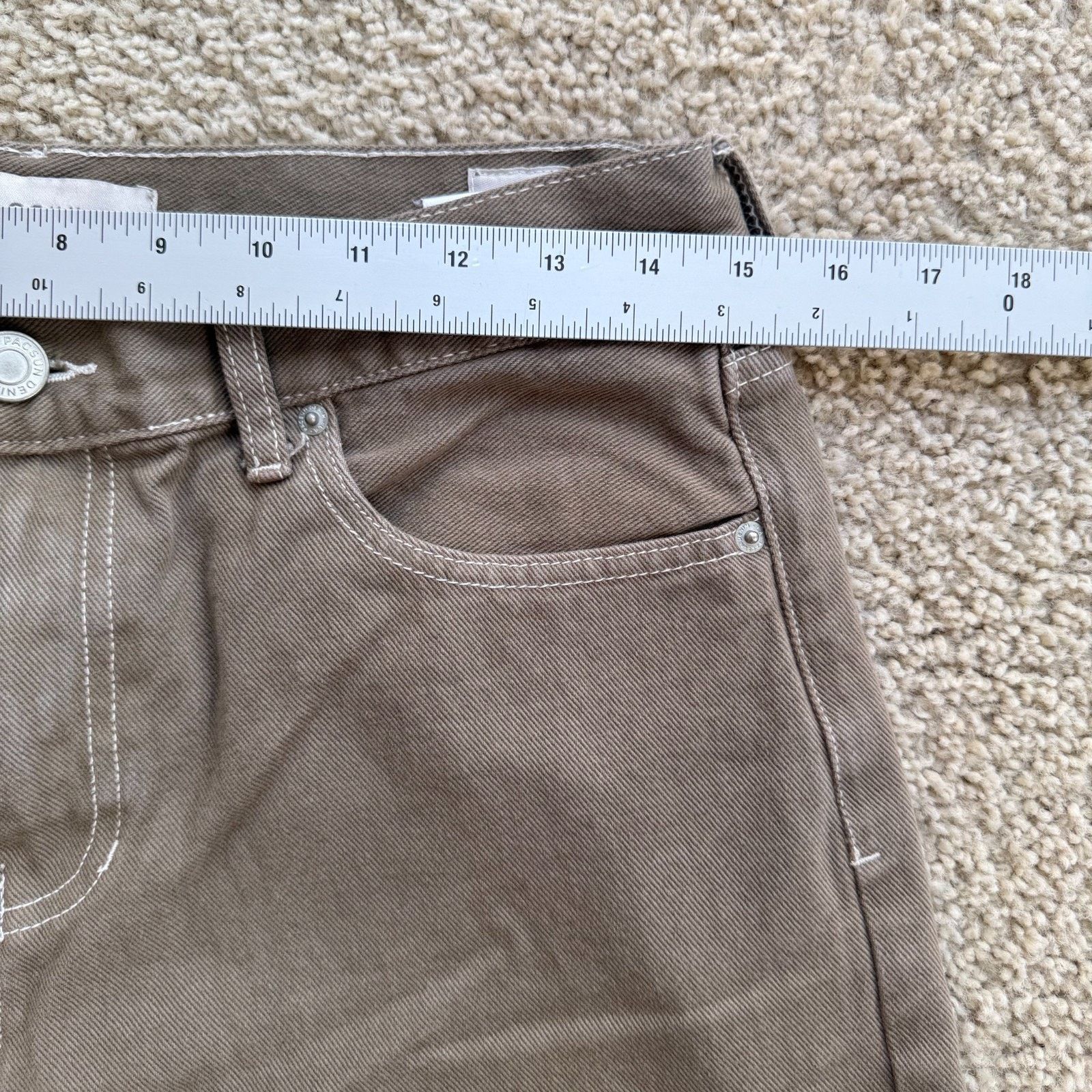 Pacsun PacSun Brown Double Knee Skate Pants Mens 32 Carpenter Size US 32 / EU 48 - 5 Thumbnail