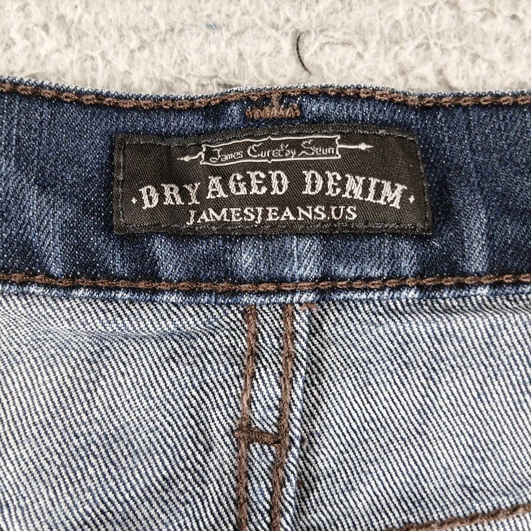 Vintage James Jeans Straight Leg Denim Jeans Size 31 USA Dry Aged Size US 31 - 4 Thumbnail