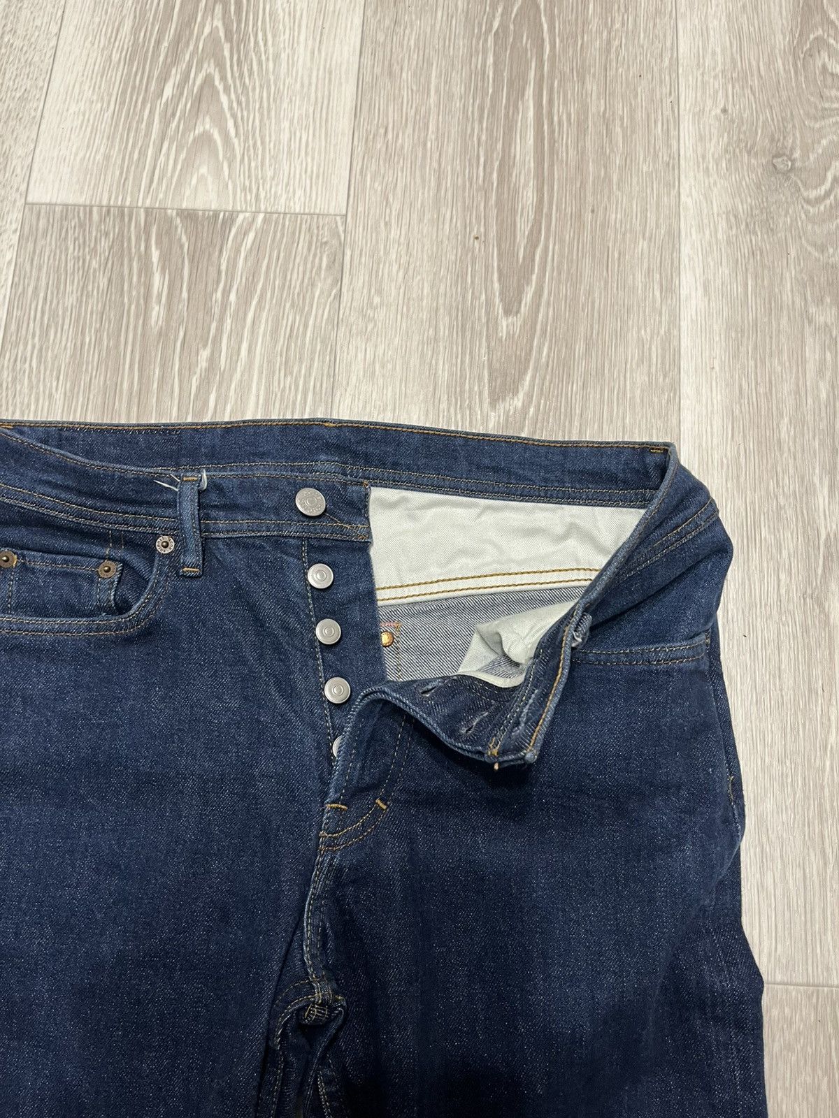Acne Studios Acne Studios River Indigo Cropped Jeans Made in Italy Size US 31 - 8 Thumbnail