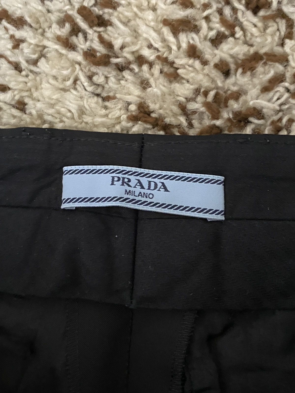 Prada Prada Milano Woman Classic pants rare black 162 Size 38" / US 16 / IT 52 - 6 Thumbnail
