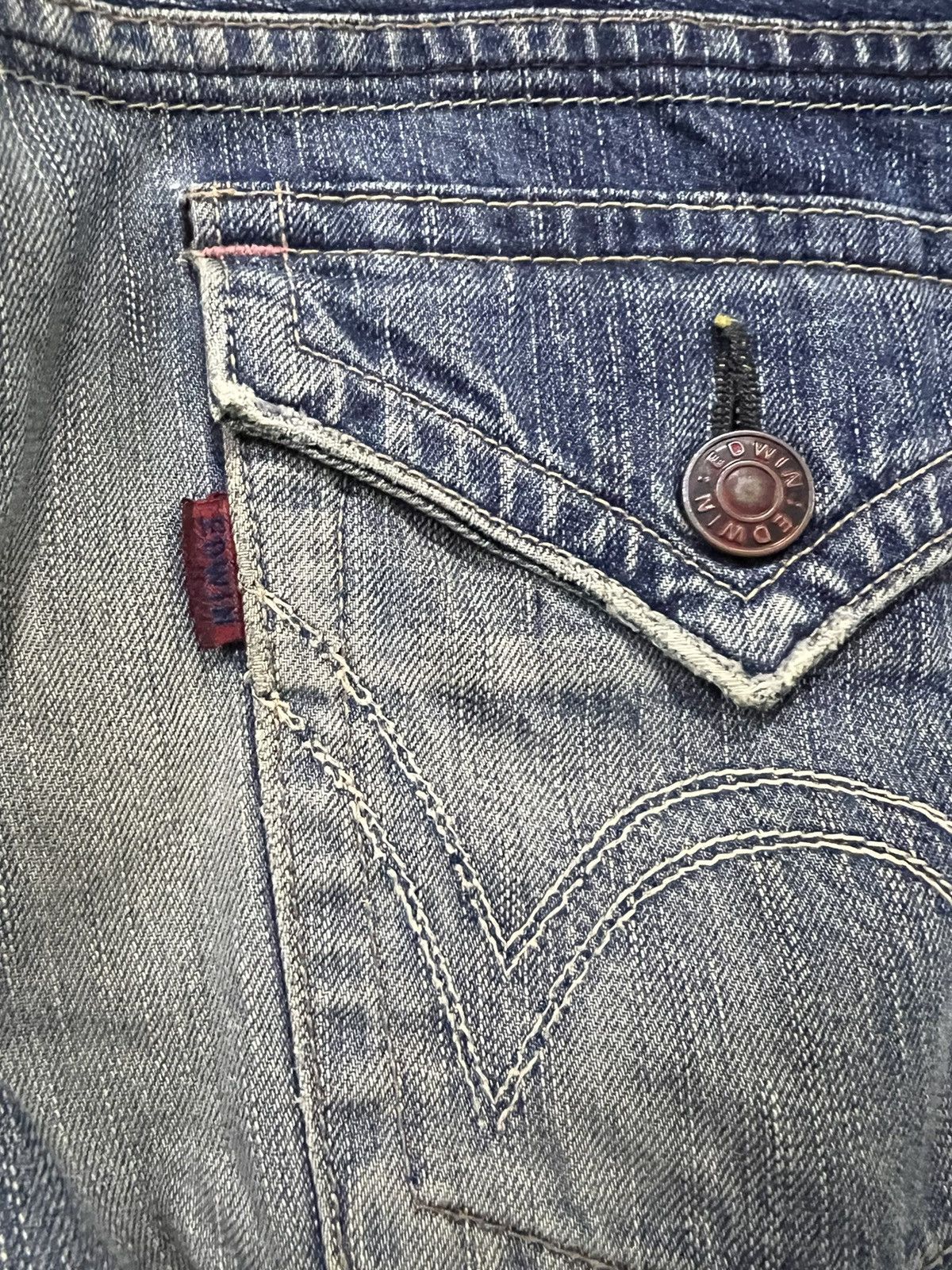Edwin × Japanese Brand × Vintage VINTAGE EDWIN 503 BLUE TRIP JAPAN Size US 30 / EU 46 - 14 Thumbnail