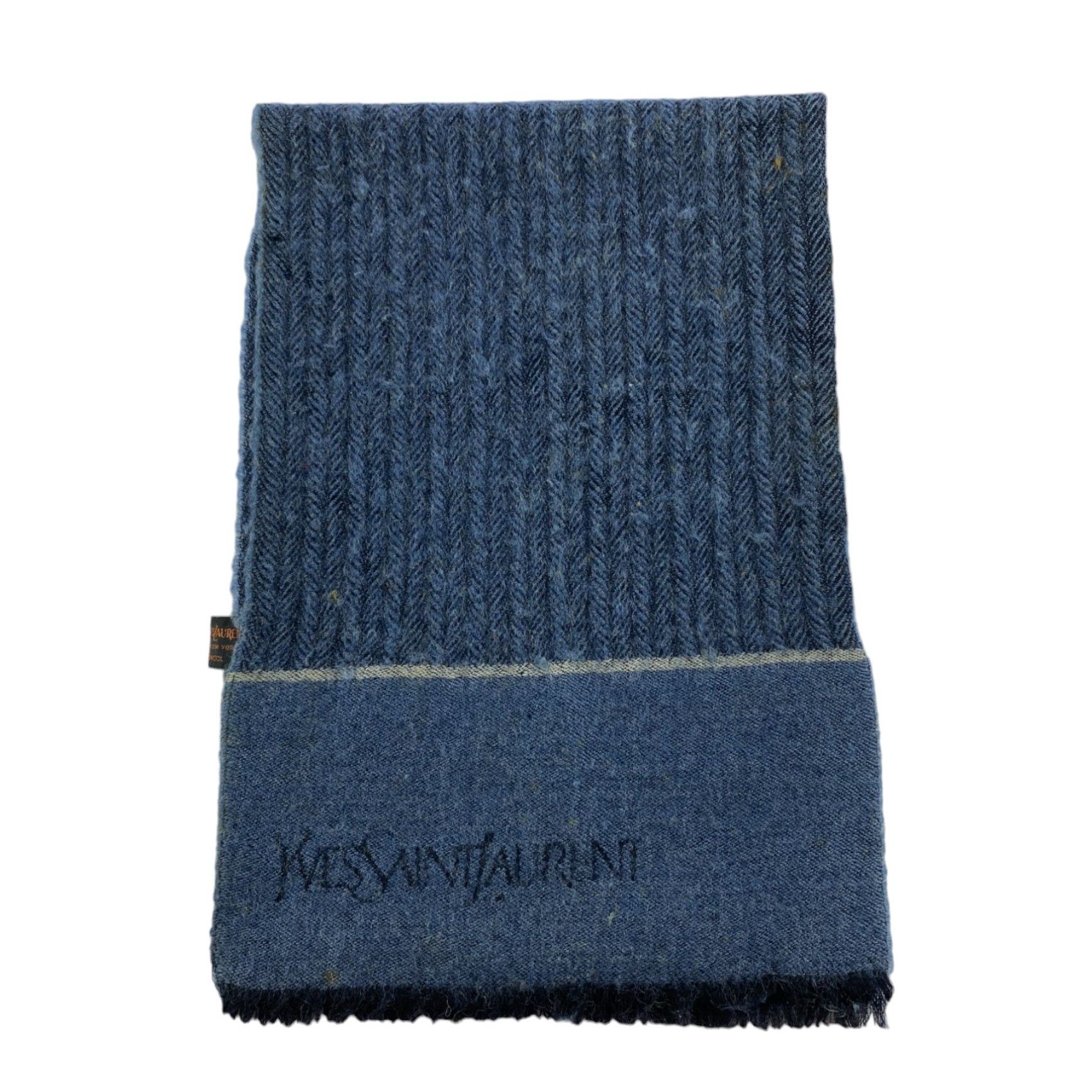 Vintage Yves Saint Laurent Scarf / Muffler / Neckwear - WW240 Size ONE SIZE - 4 Thumbnail