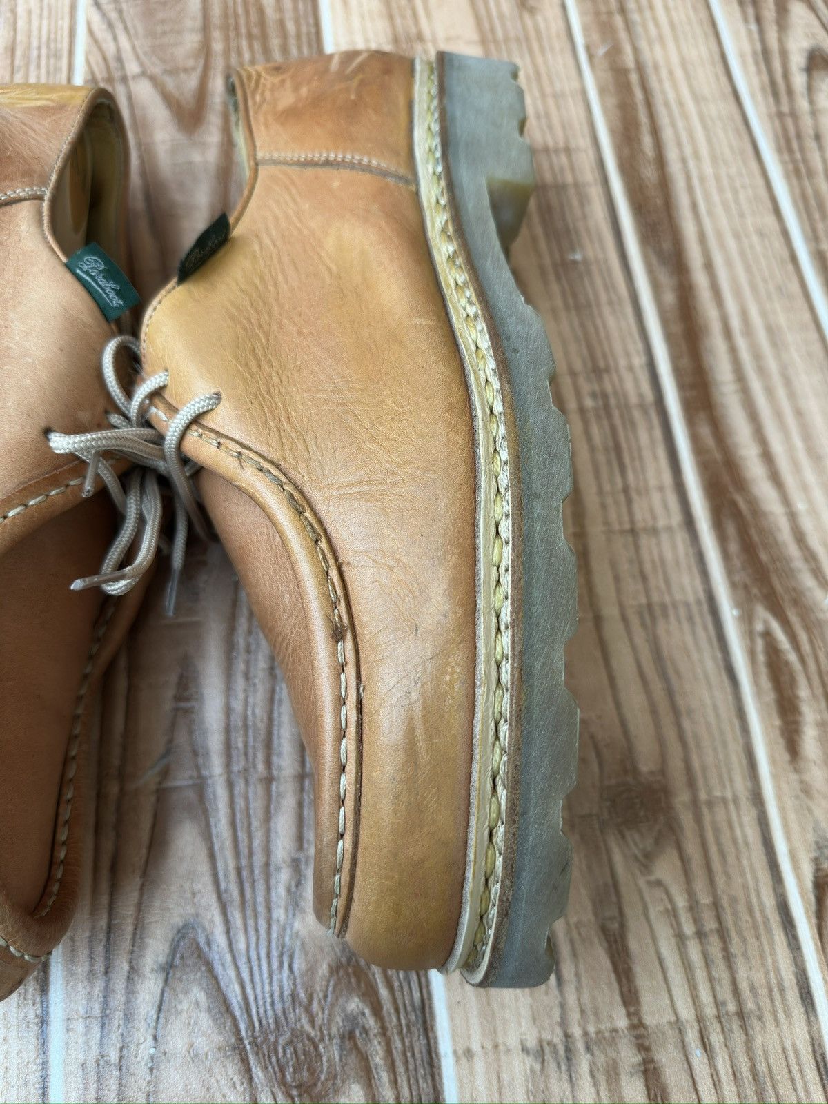 Paraboot Paraboot Michael Marche Lisse Marron Tylorean Size US 8 / EU 41 - 6 Thumbnail