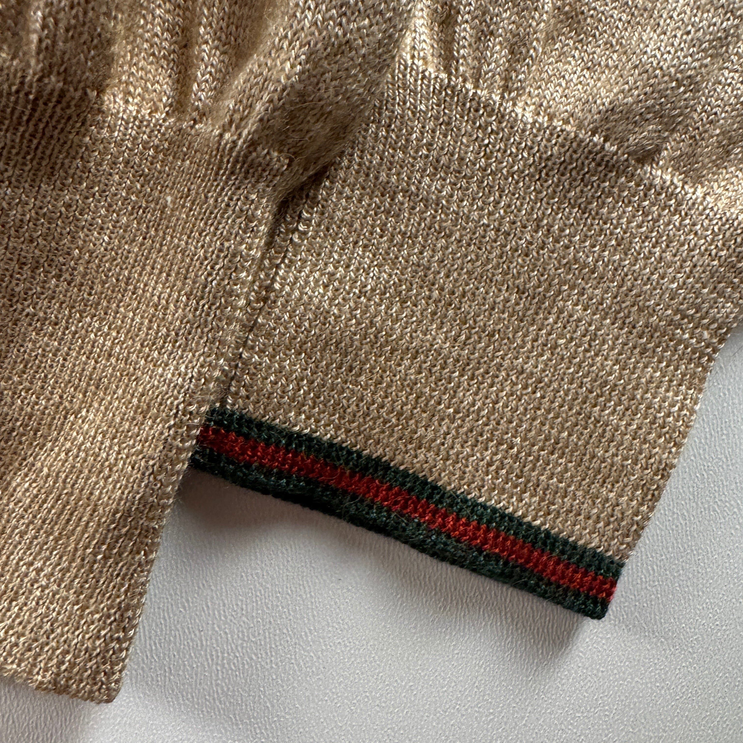 Gucci Gucci Vintage Brown Knitted High Gauge Sweater (L) Size US L / EU 52-54 / 3 - 4 Thumbnail