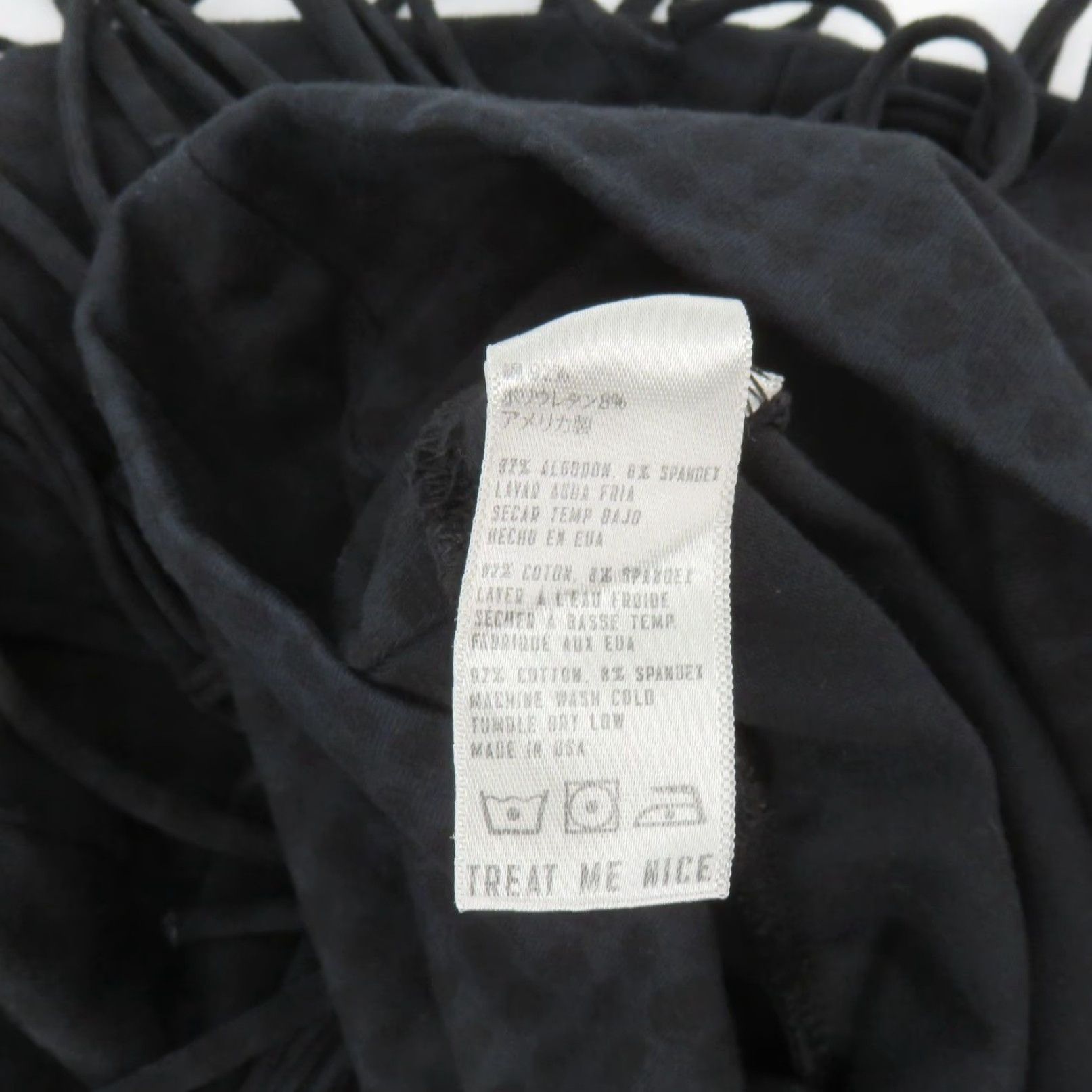 Vintage The Furies Women Extra Small XS Black Plaid Check Fringe Stretch Pencil Skirt Size 26" / US 2 / IT 38 - 6 Thumbnail