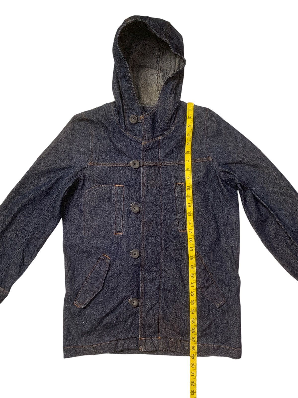 Japanese Brand Rare J. Honey Hoodie Denim Jackets Size M / US 6-8 / IT 42-44 - 9 Thumbnail