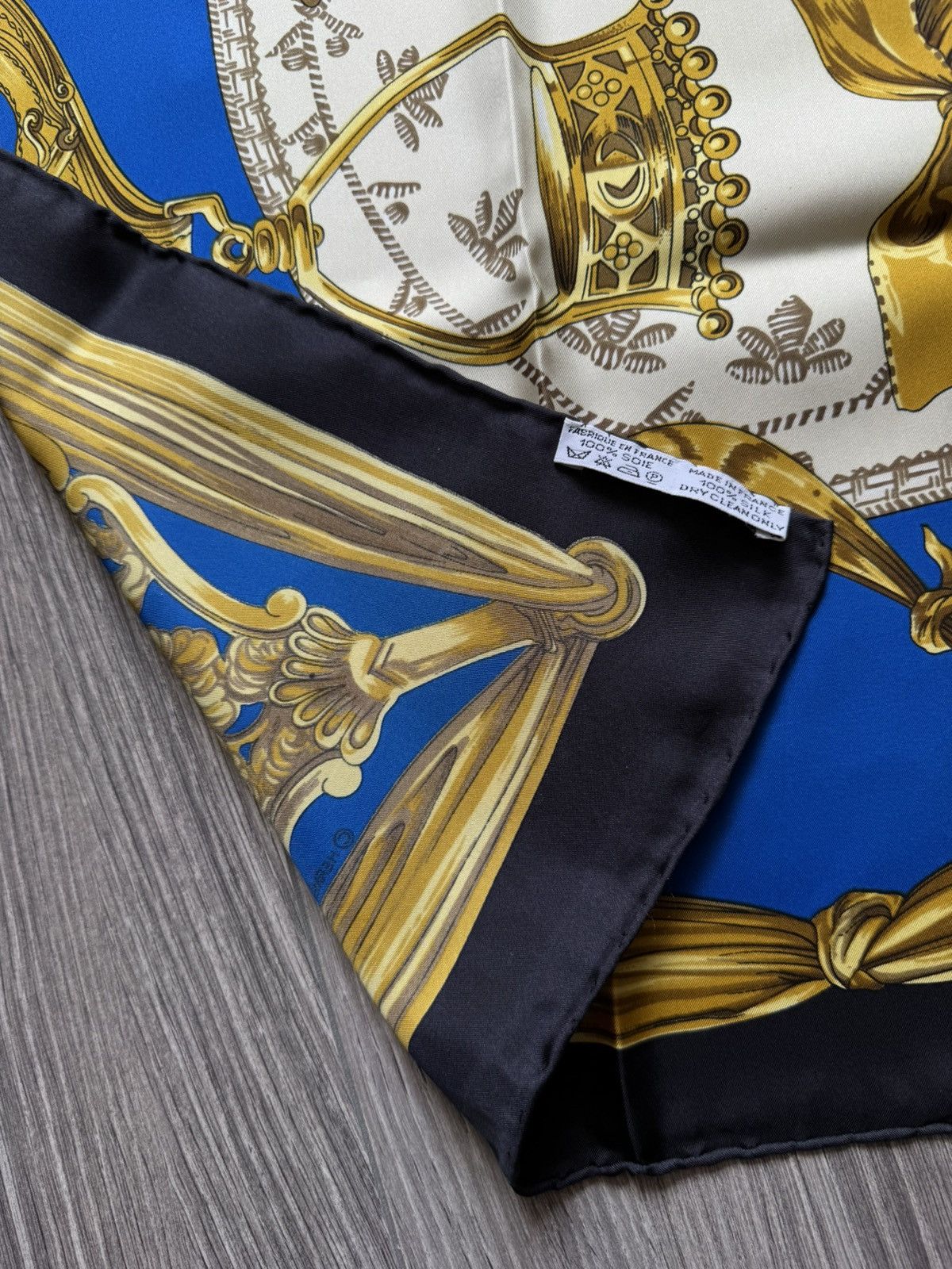 Hermes Hermès Etriers silk scarf by Françoise de la Perrière 1964y Size ONE SIZE - 13 Thumbnail