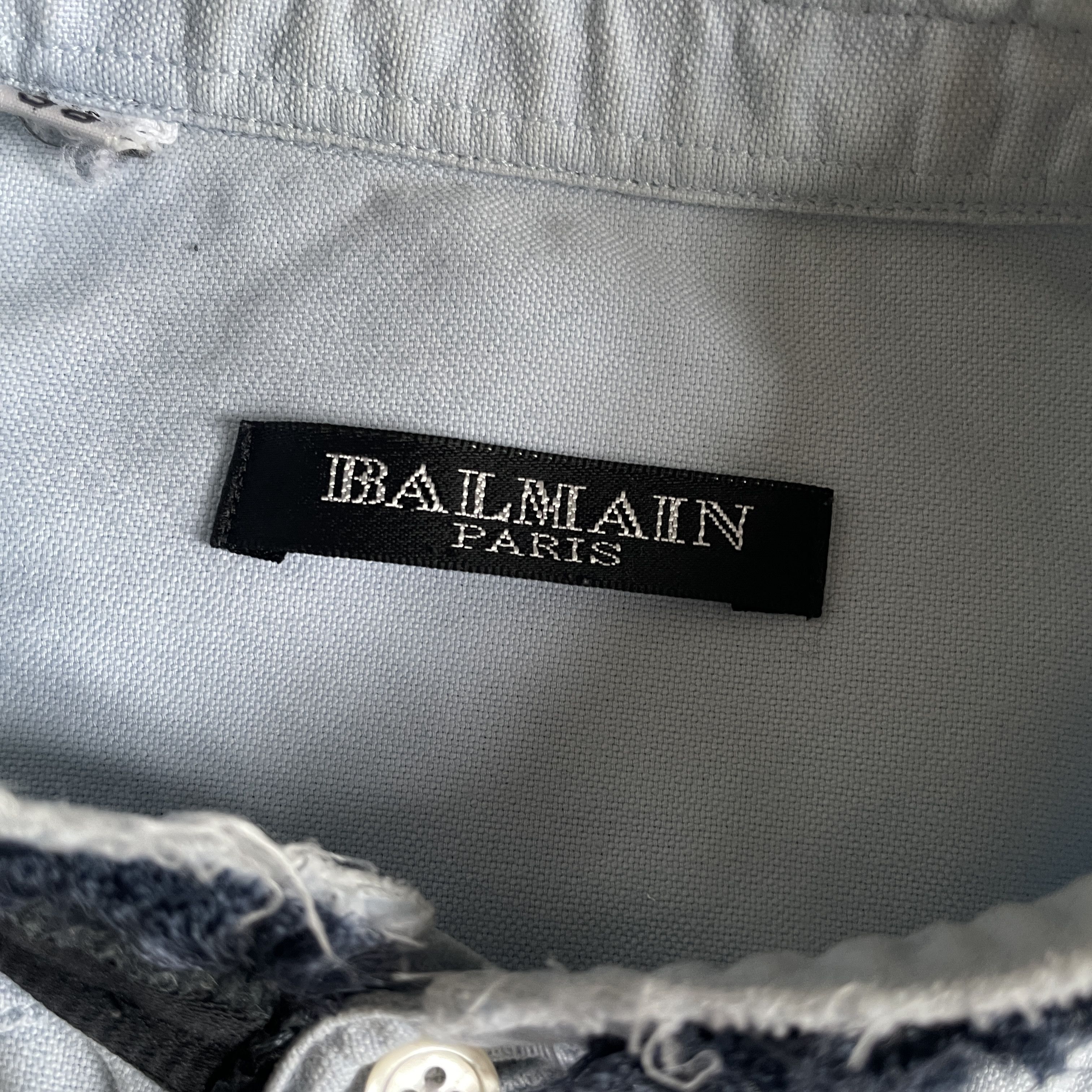 Balmain Balmain AW12 military shirt Size US S / EU 44-46 / 1 - 8 Thumbnail