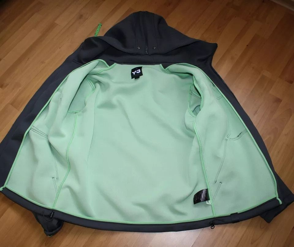 Y-3 Jacket hoodie neoprene Yohji Yamamoto Adidas Y-3 Size US XL / EU 56 / 4 - 10 Thumbnail