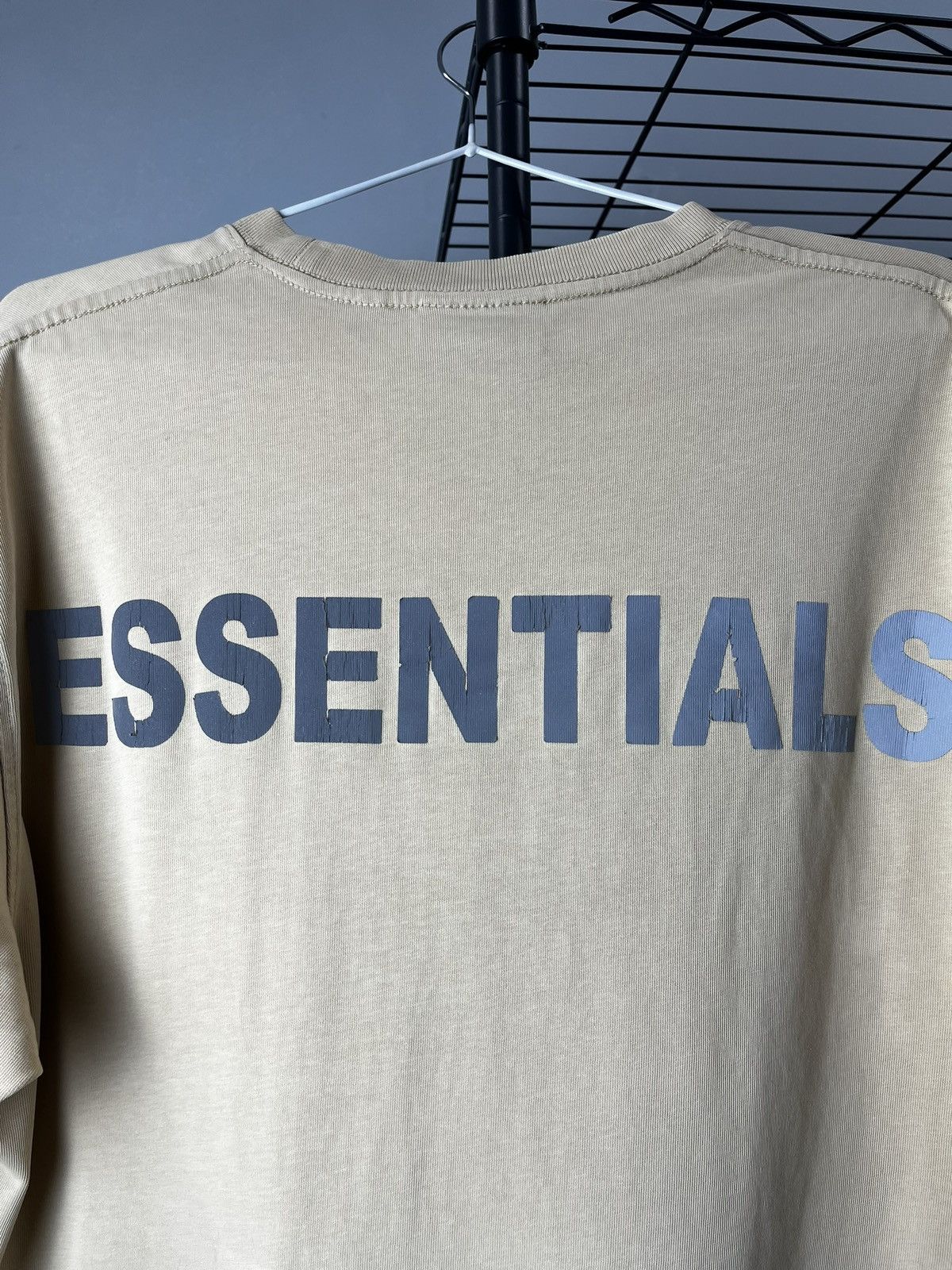 Essentials Vintage Essentials Reflective Logo T Shirt Hypebeast Size US XXL / EU 58 / 5 - 5 Thumbnail