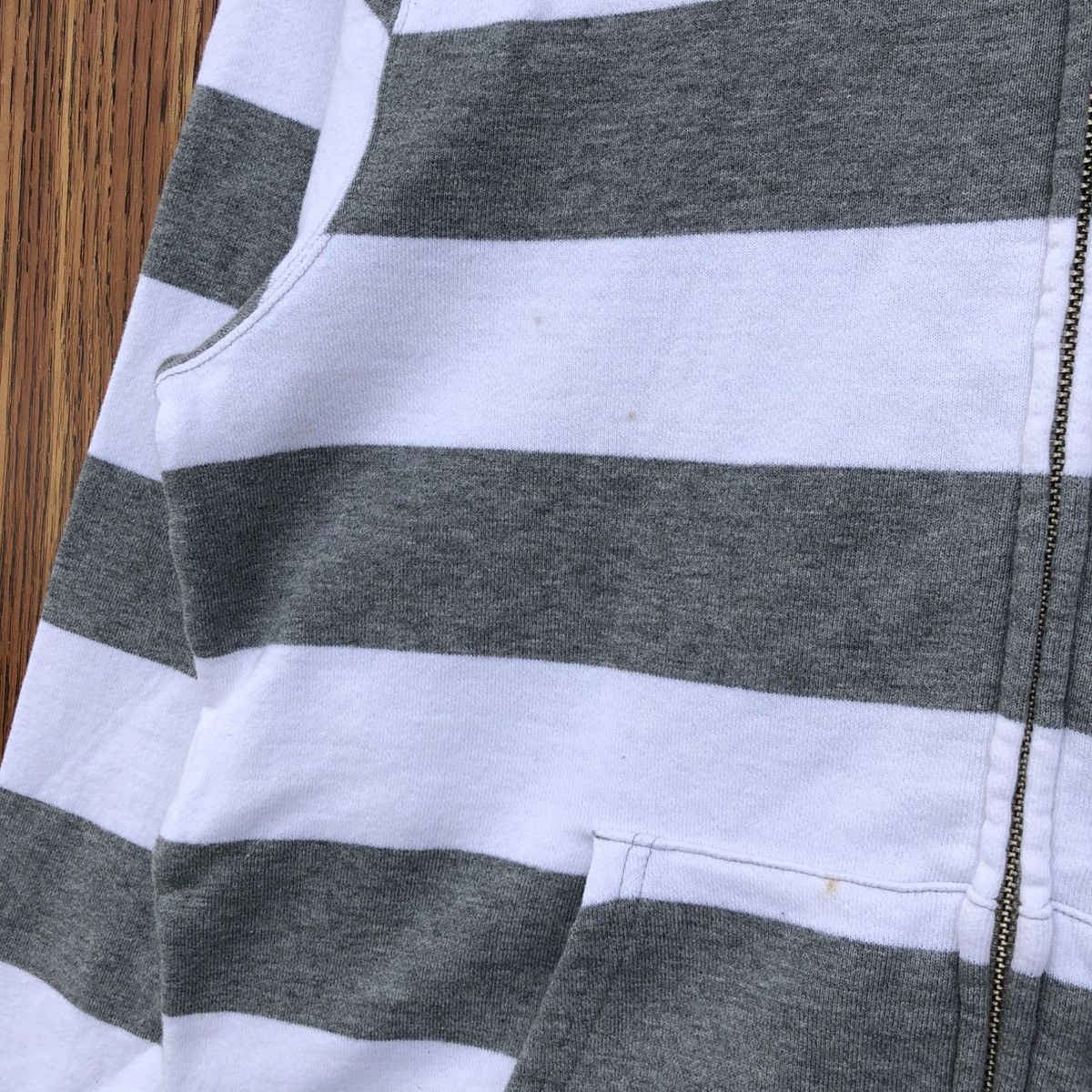 Carhartt Carhartt Striped Zipper Hoodie Size M / US 6-8 / IT 42-44 - 4 Thumbnail
