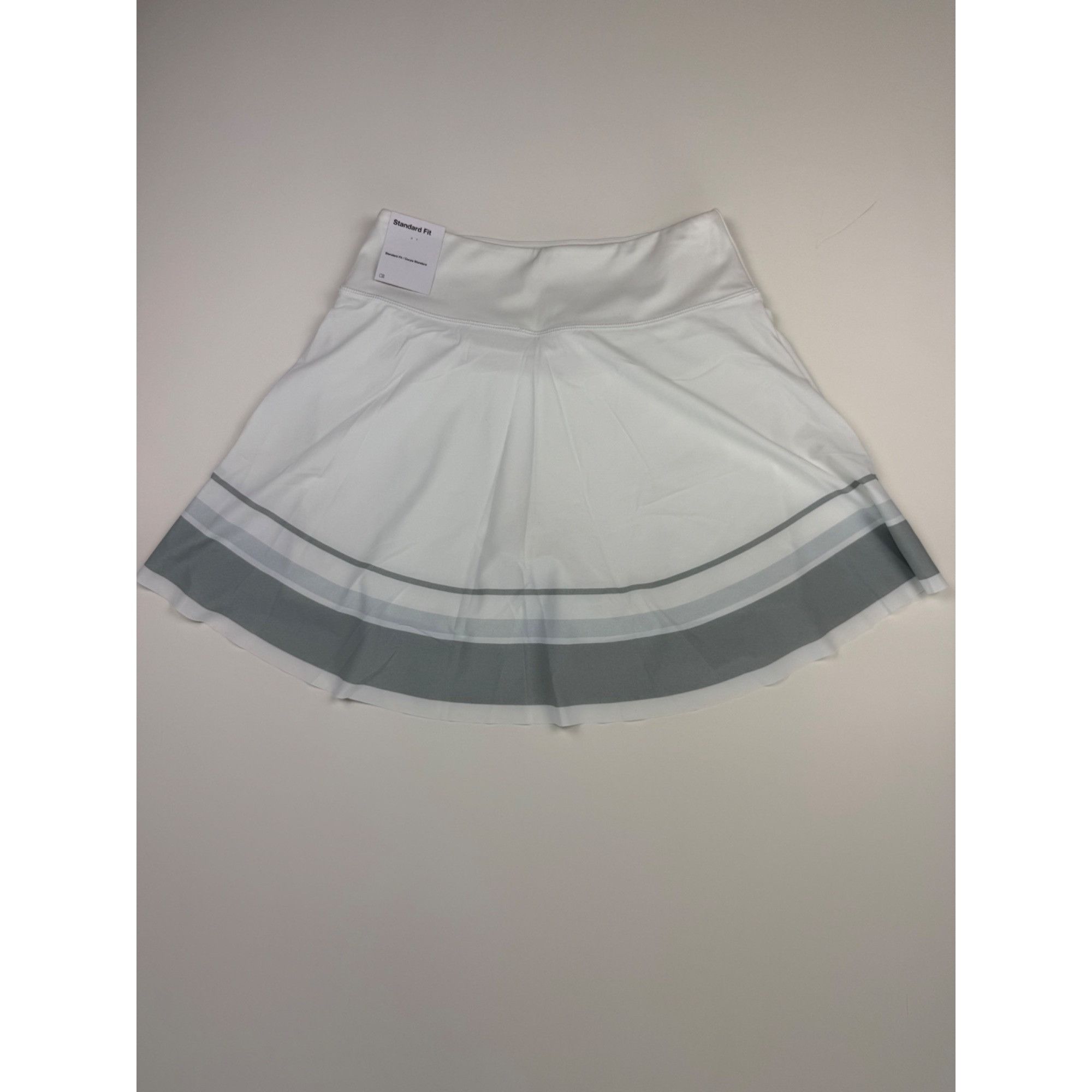 Nike Size Small - Nike Dri-FIT Tennis Skirt White Gray Built-In S Size 24" / US 00 / IT 34 - 4 Thumbnail