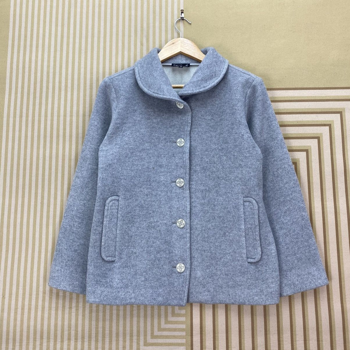 agnes b. 🌺Agnes B Shawl Collar Jacket Size US M / EU 48-50 / 2 - 1 Thumbnail