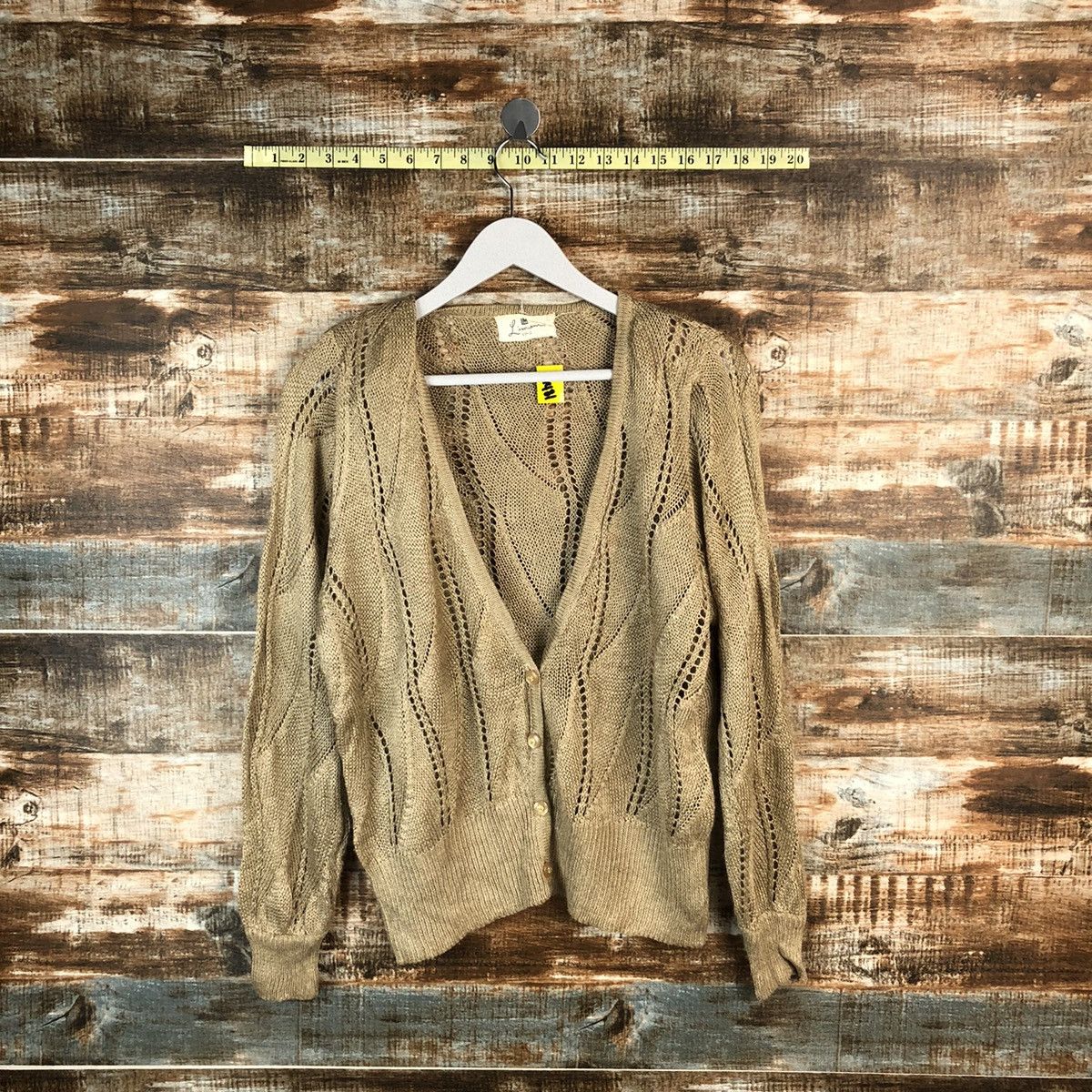 Y2K opium mode punk shaggy Knit cardigan