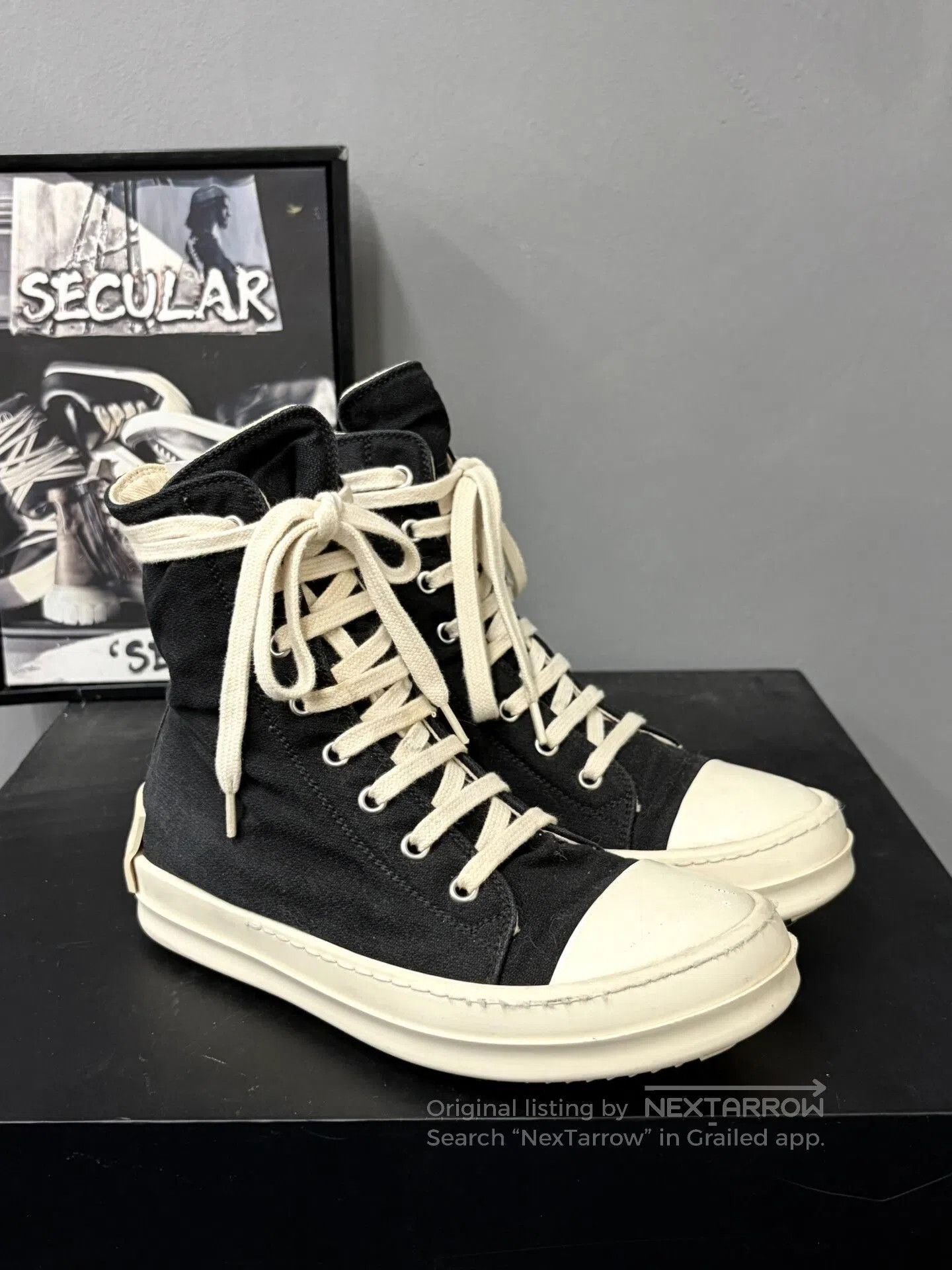 Rick Owens Rick Owens High. Size US 4 / IT 34 - 3 Thumbnail