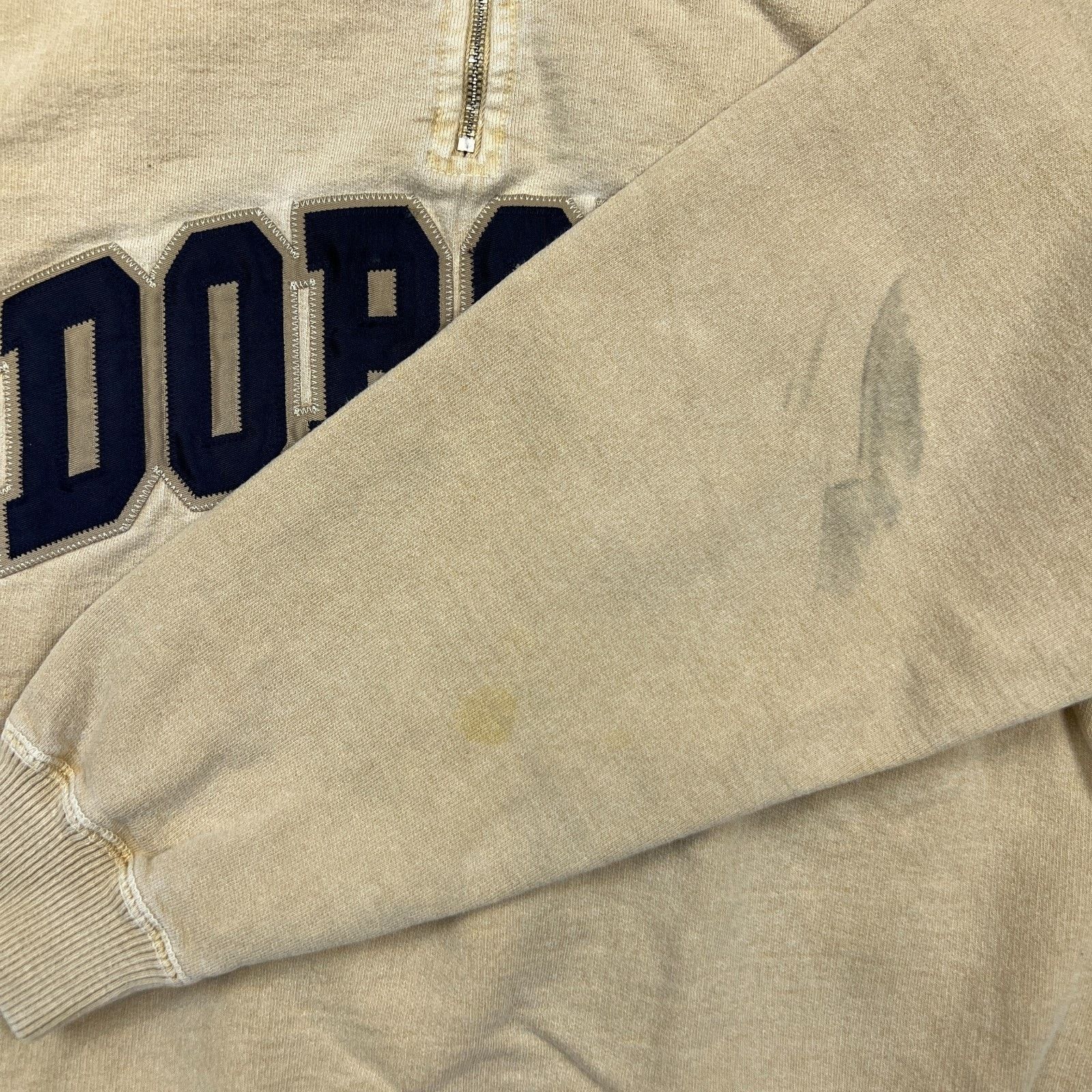 Vintage Vintage Dorset Sweatshirt 1/4 Zip Faded Washed 90s Pullover Size US L / EU 52-54 / 3 - 4 Thumbnail