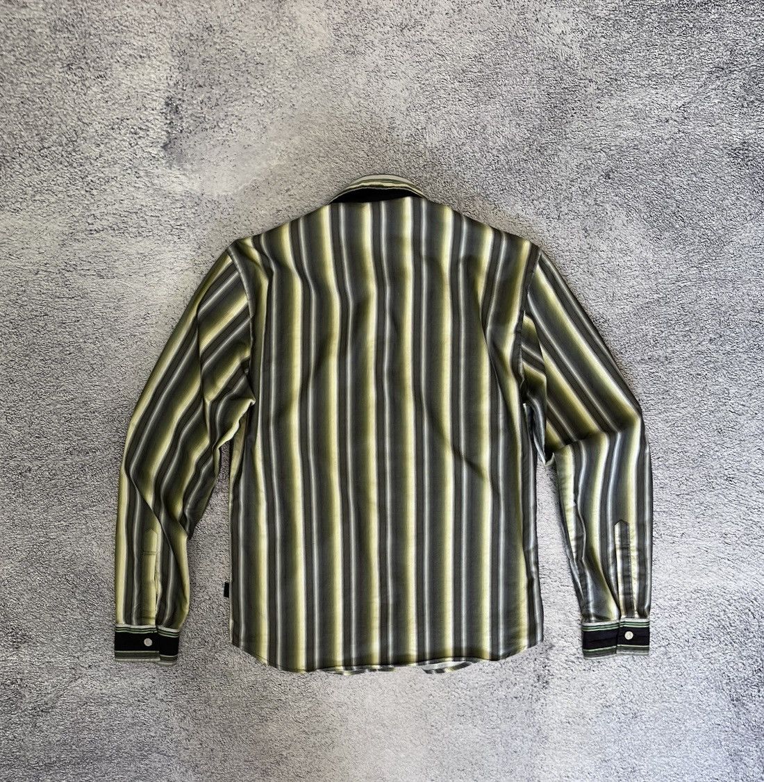 Versace Jeans Couture Versace Jeans Couture Shirt Long Sleeve Collared Striped Size M / US 6-8 / IT 42-44 - 8 Thumbnail