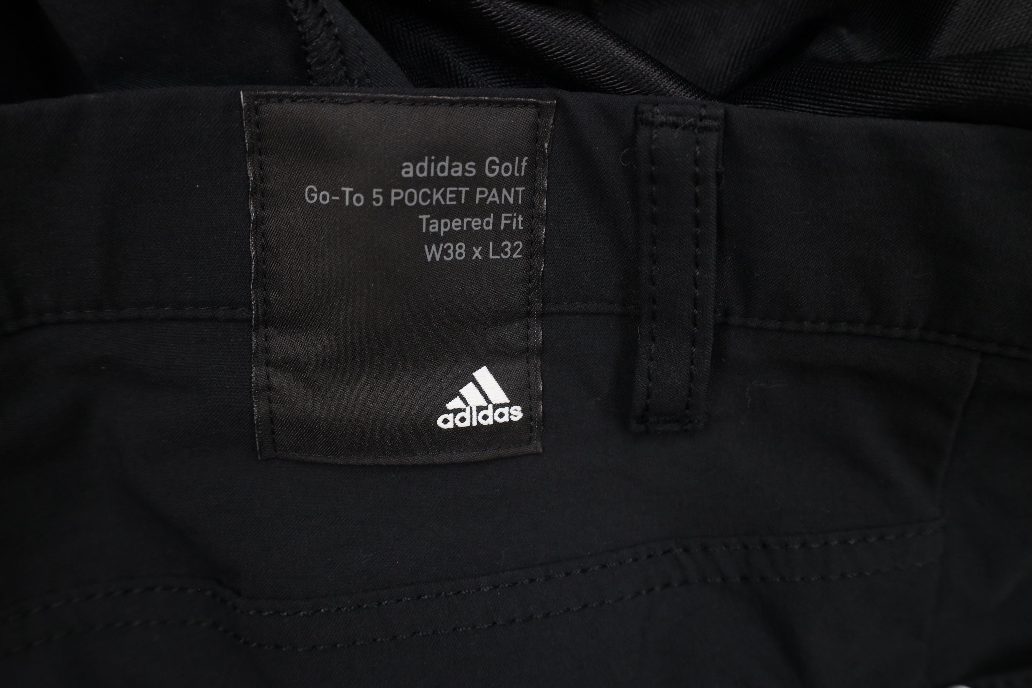 Adidas × Vintage Adidas Stretch Straight Leg Golfing Golf Chino Pants Black Size US 38 / EU 54 - 8 Thumbnail
