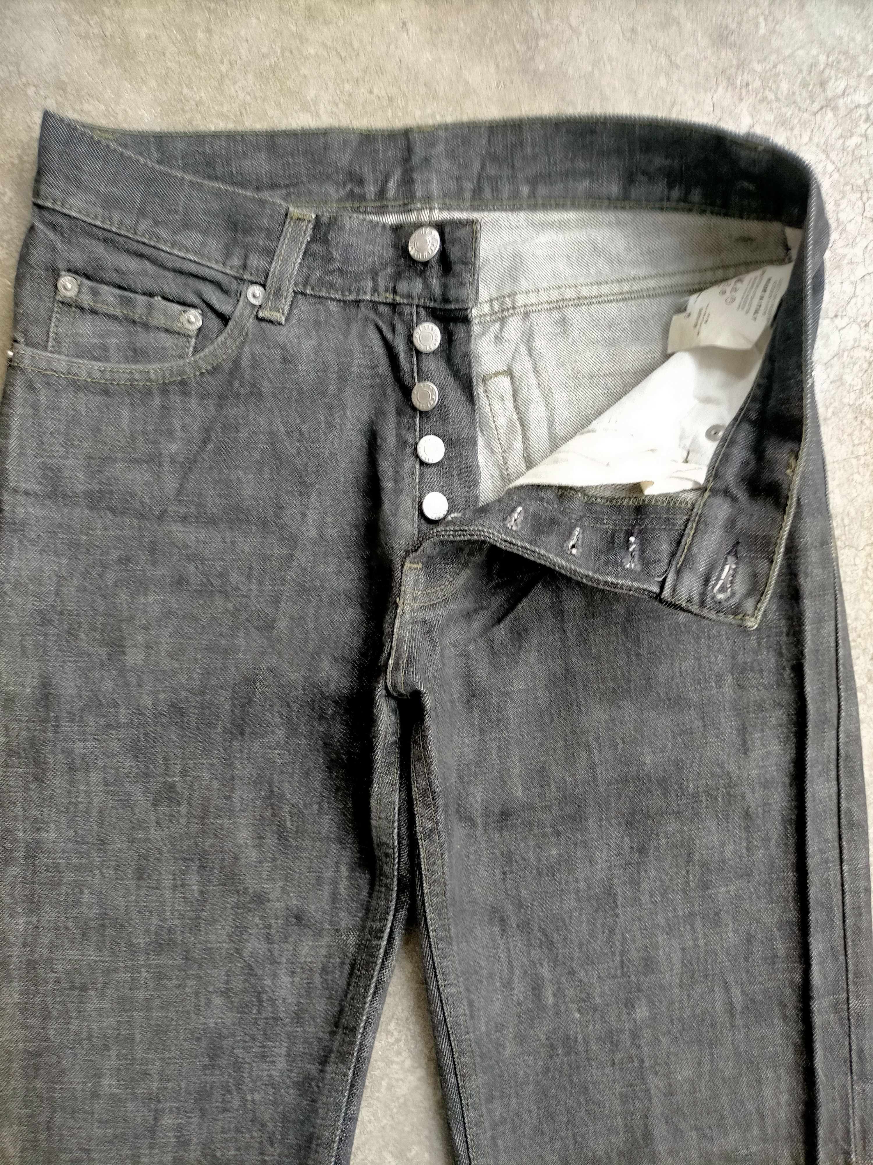 Helmut Lang Helmut Lang Made in italy Button Fly Black Jeans Size US 30 / EU 46 - 6 Thumbnail