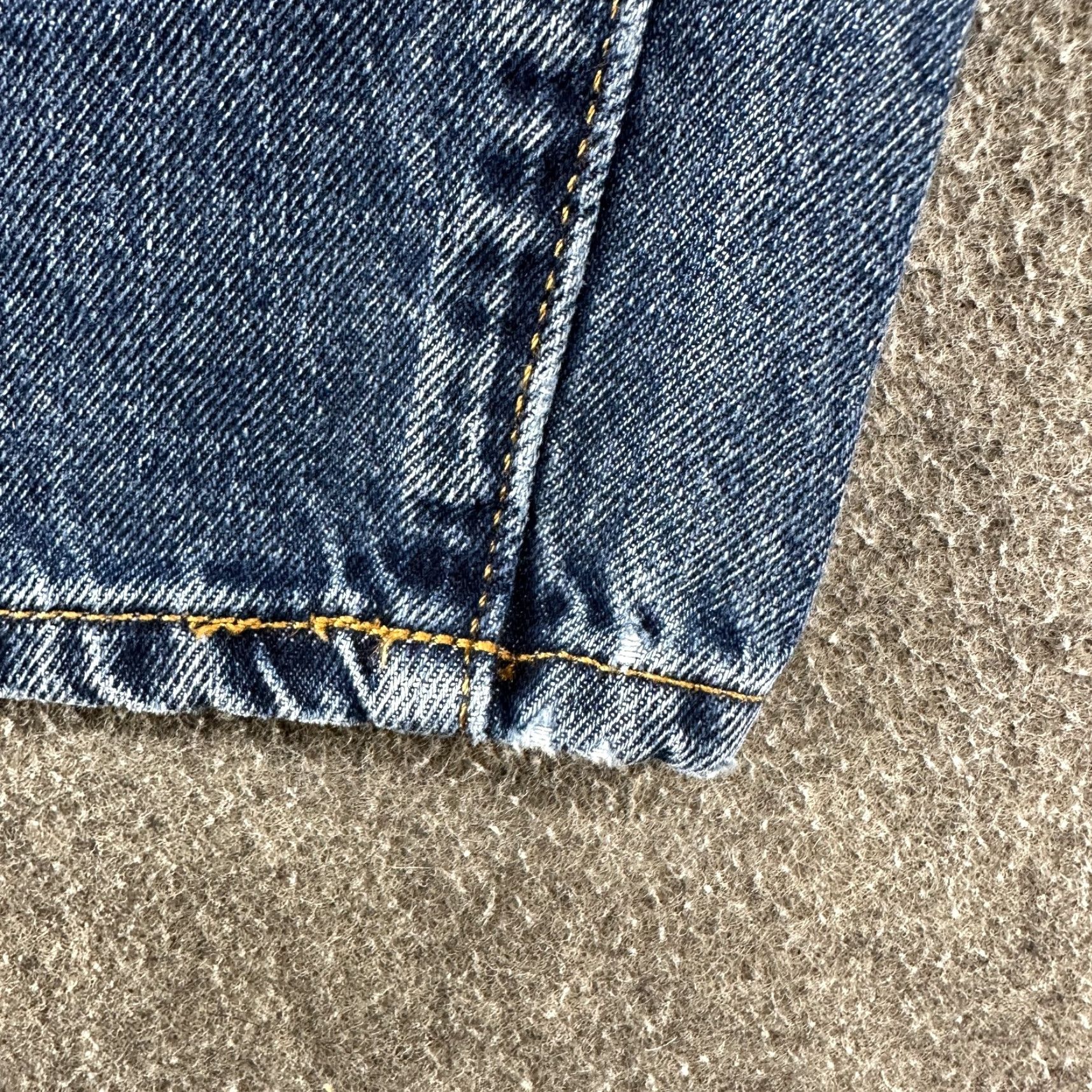 Gap Gap Jeans 30x32 Blue Straight Leg Regular Fit Medium Wash Denim Men's Jeans 90s Style Straight Comfort Pockets Stretch Regular Inseam 32" Size US 30 / EU 46 - 3 Thumbnail