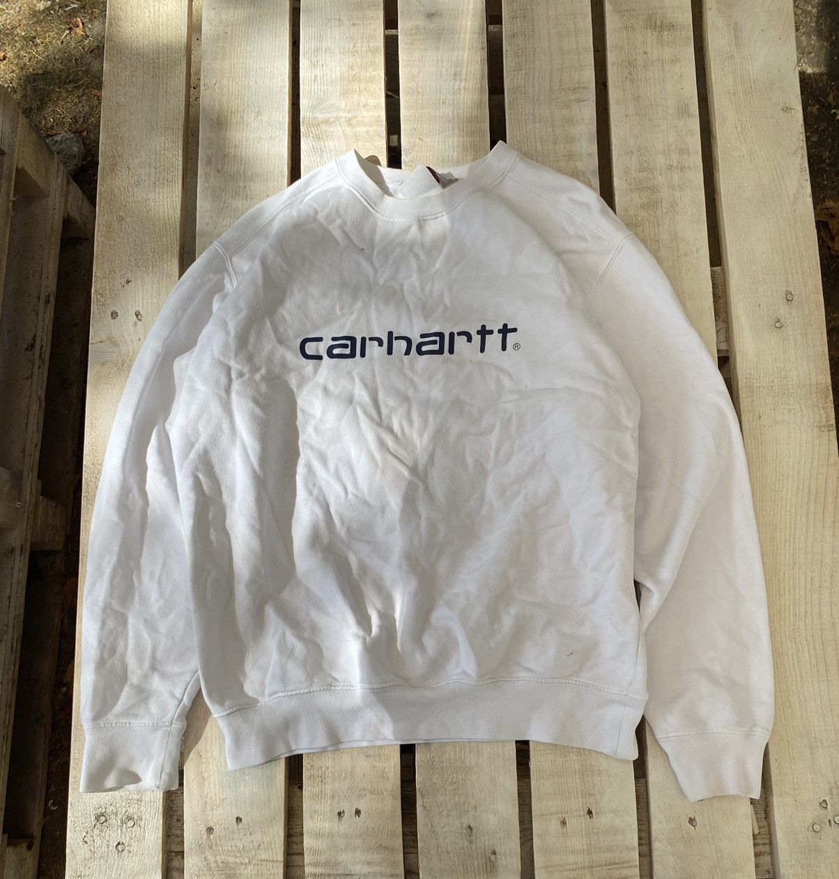 Carhartt × Vintage CARHARTT vintage sweatshirt Size US L / EU 52-54 / 3 - 1 Thumbnail