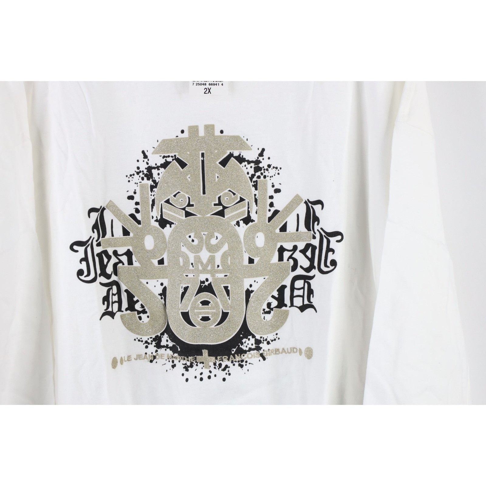 Marithe + Francois Girbaud × Vintage NOS Vintage 90s Marithe Francois Girbaud Baggy T-Shirt Size US XXL / EU 58 / 5 - 3 Thumbnail