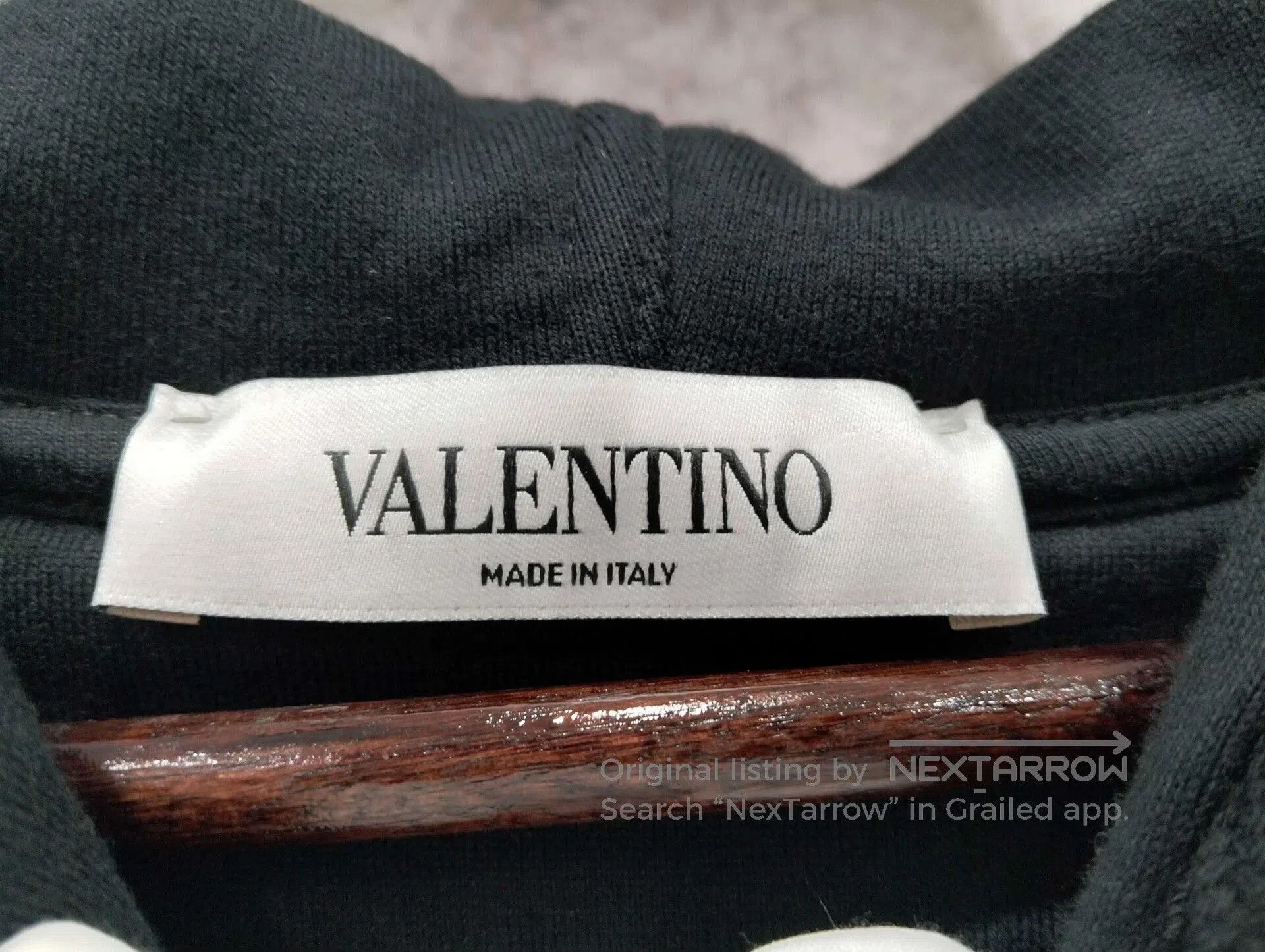 Valentino black valentino hoodie with logo. Size US S / EU 44-46 / 1 - 3 Thumbnail