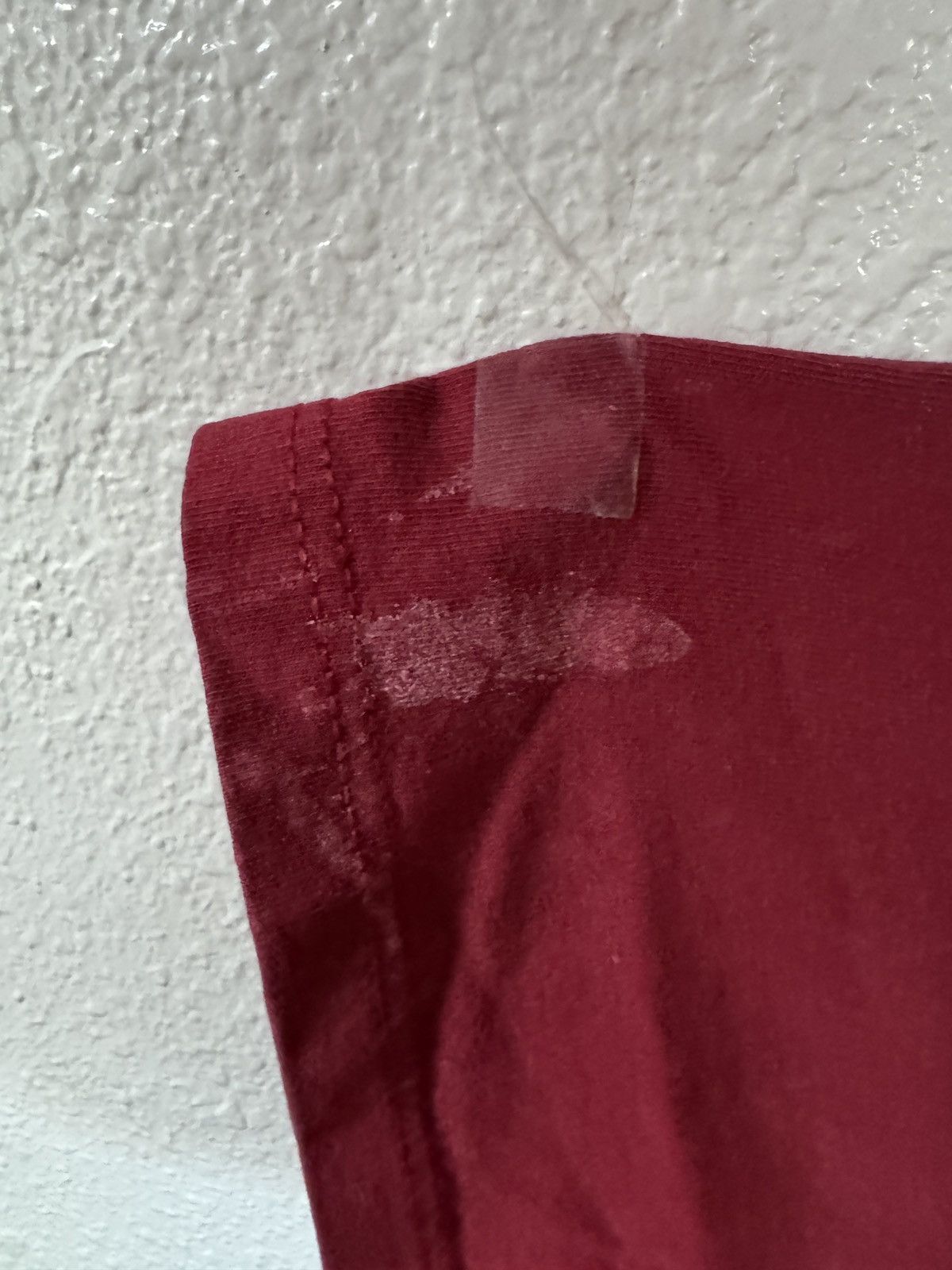 Vintage Vintage 90s Stanford maroon tee Size US XL / EU 56 / 4 - 3 Thumbnail