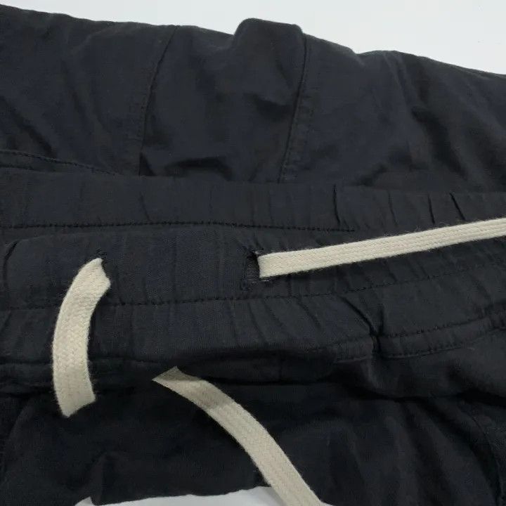 Rick Owens Rick Owens Black Loose Fit Joggers -2508 Size US 27 - 4 Thumbnail