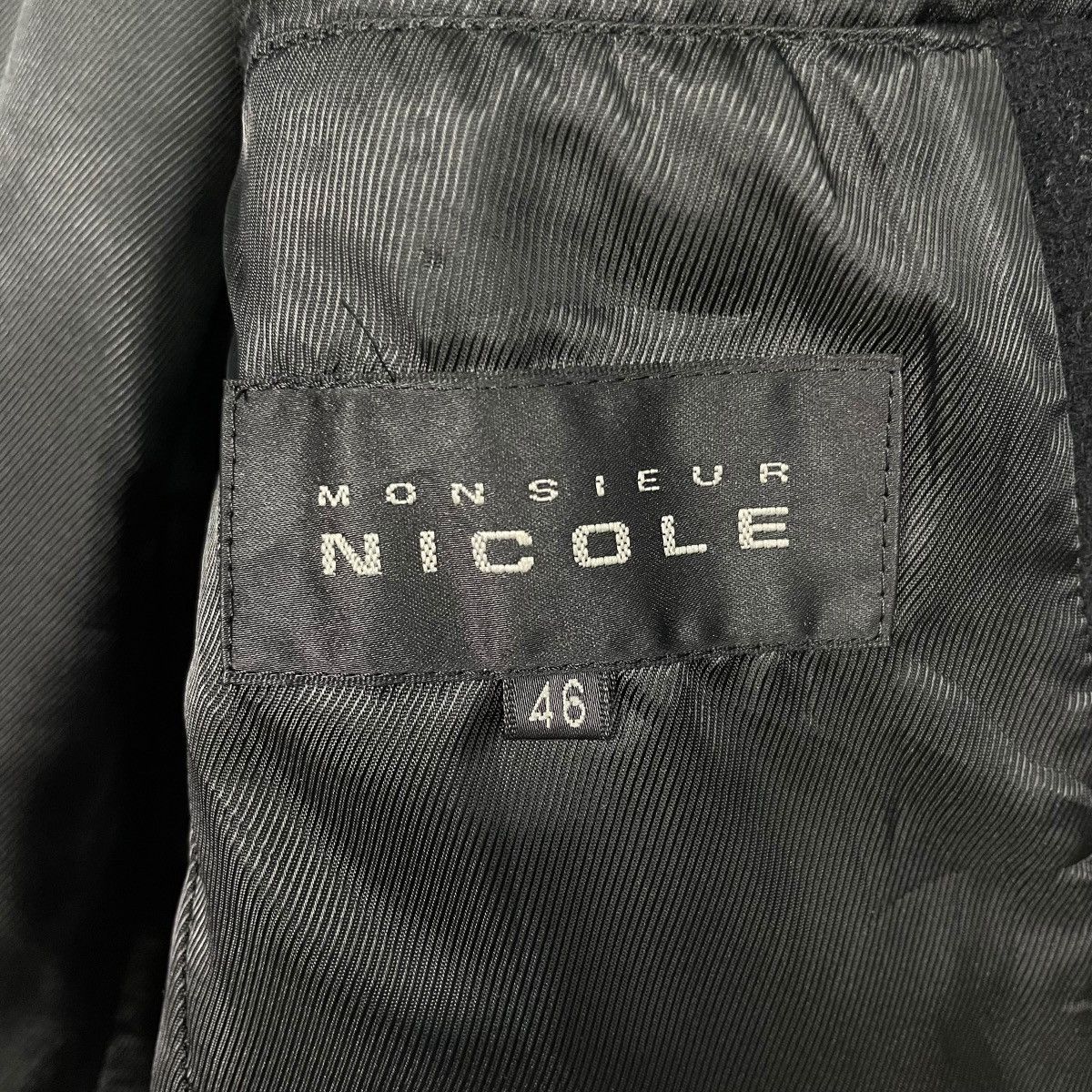 Nicole Club Nicole Monsieur Wool Black Jacket Size US S / EU 44-46 / 1 - 15 Thumbnail