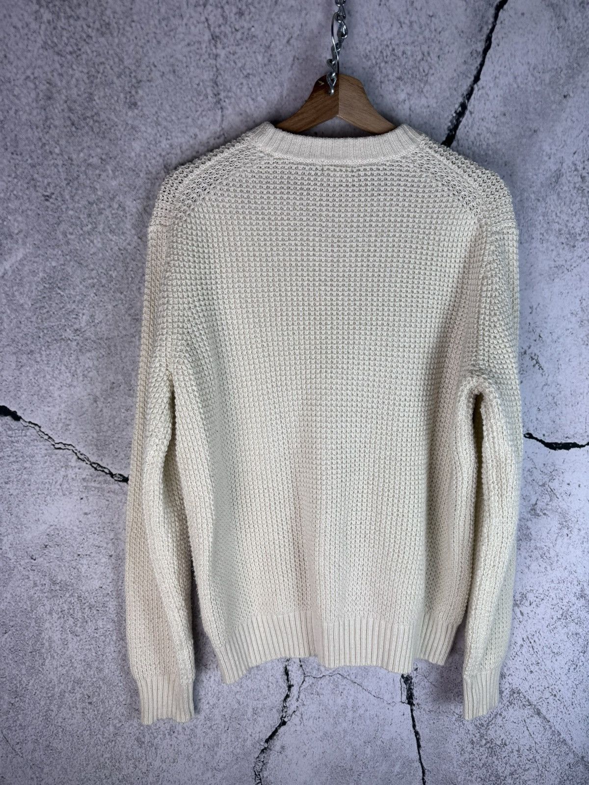 Uniqlo Uniqlo Mock Neck Chunky Knit Sweater Size US L / EU 52-54 / 3 - 2 Thumbnail