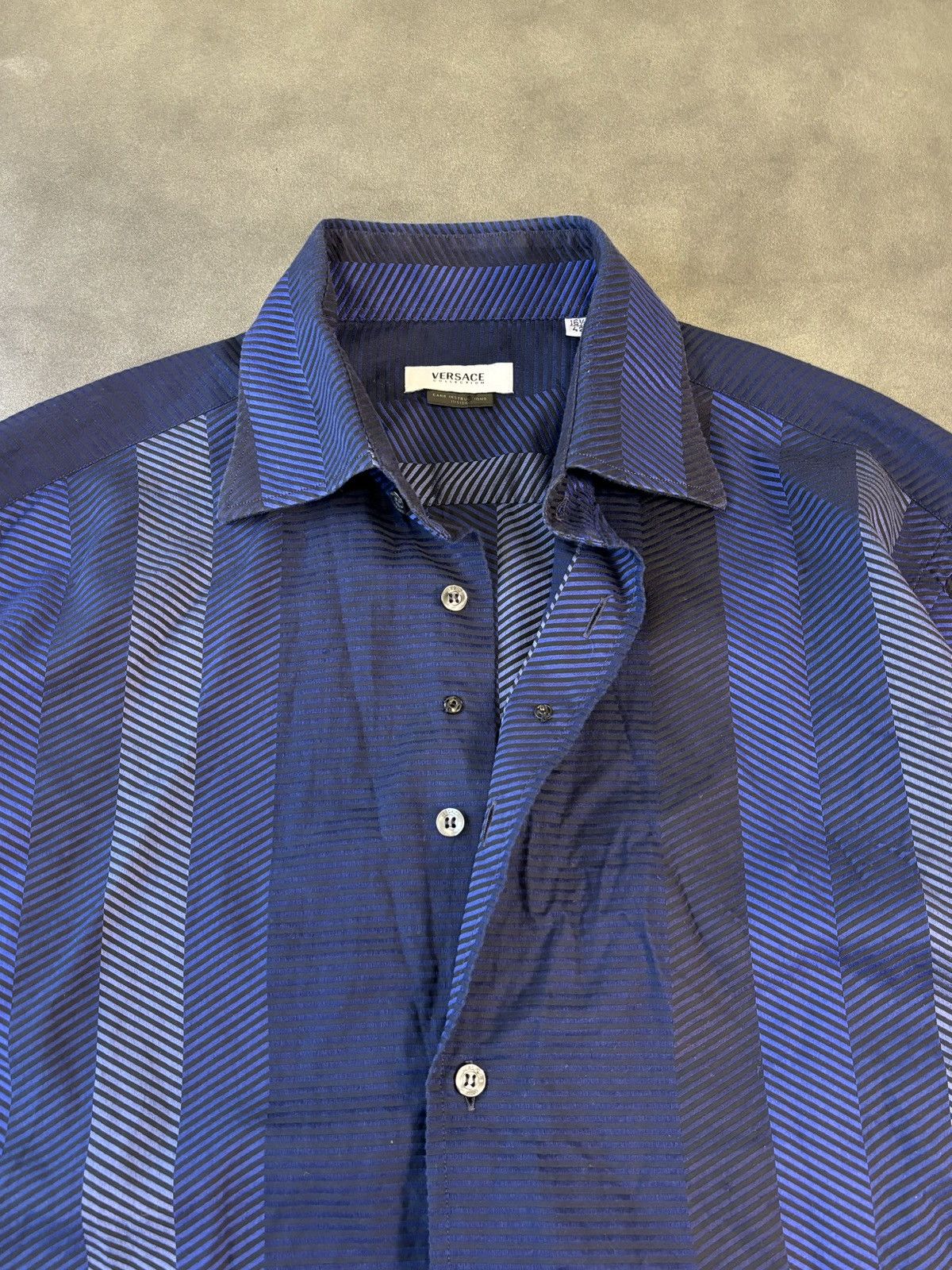Designer × Versace × Vintage Versace Collection Dress Shirt Button Up Gianni Versace Size US M / EU 48-50 / 2 - 3 Thumbnail