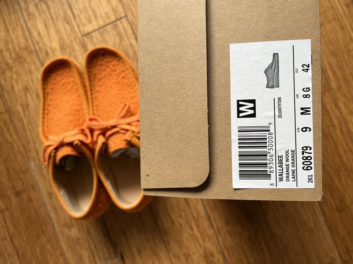 Aime Leon Dore × Clarks Us 9 ALD X Clarks Wallabee low orange casentino wool Size US 9 / EU 42 - 10 Thumbnail